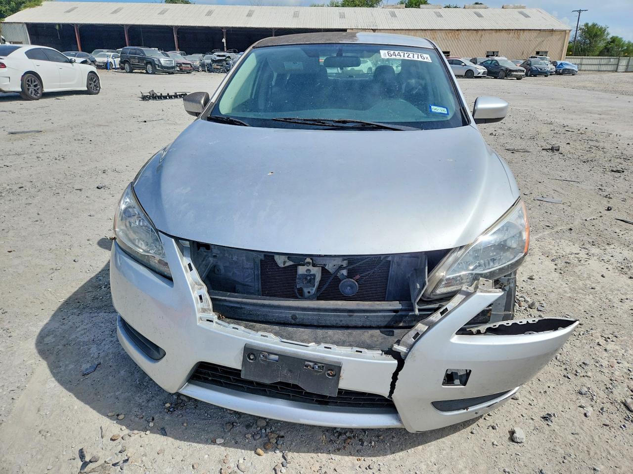 2014 Nissan Sentra Sv Silver vin: 3N1AB7AP9EY236682