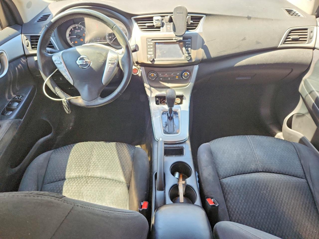 2014 Nissan Sentra Sr Серый vin: 3N1AB7AP9EY246581