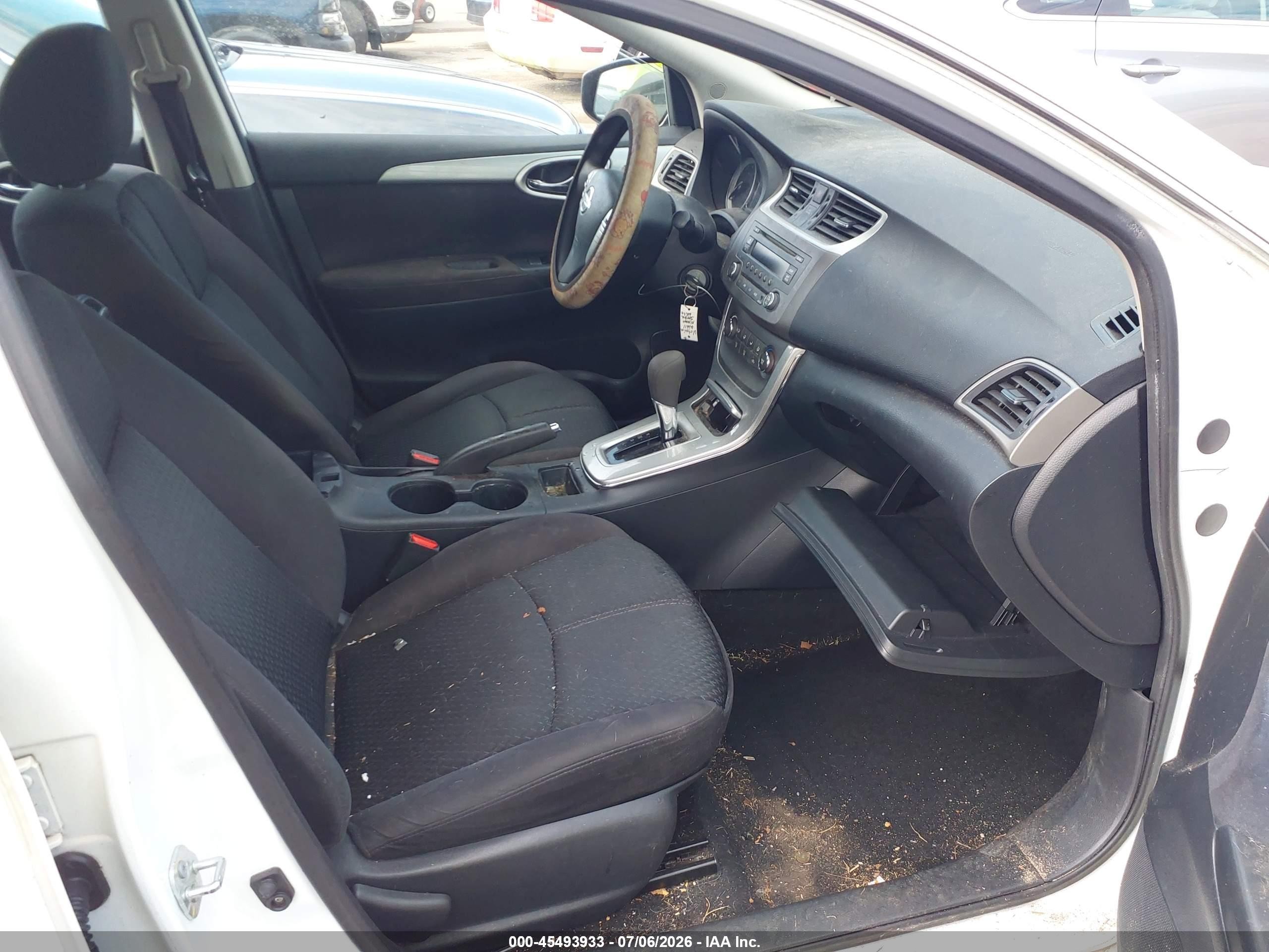 2014 Nissan Sentra Sr White vin: 3N1AB7AP9EY247651