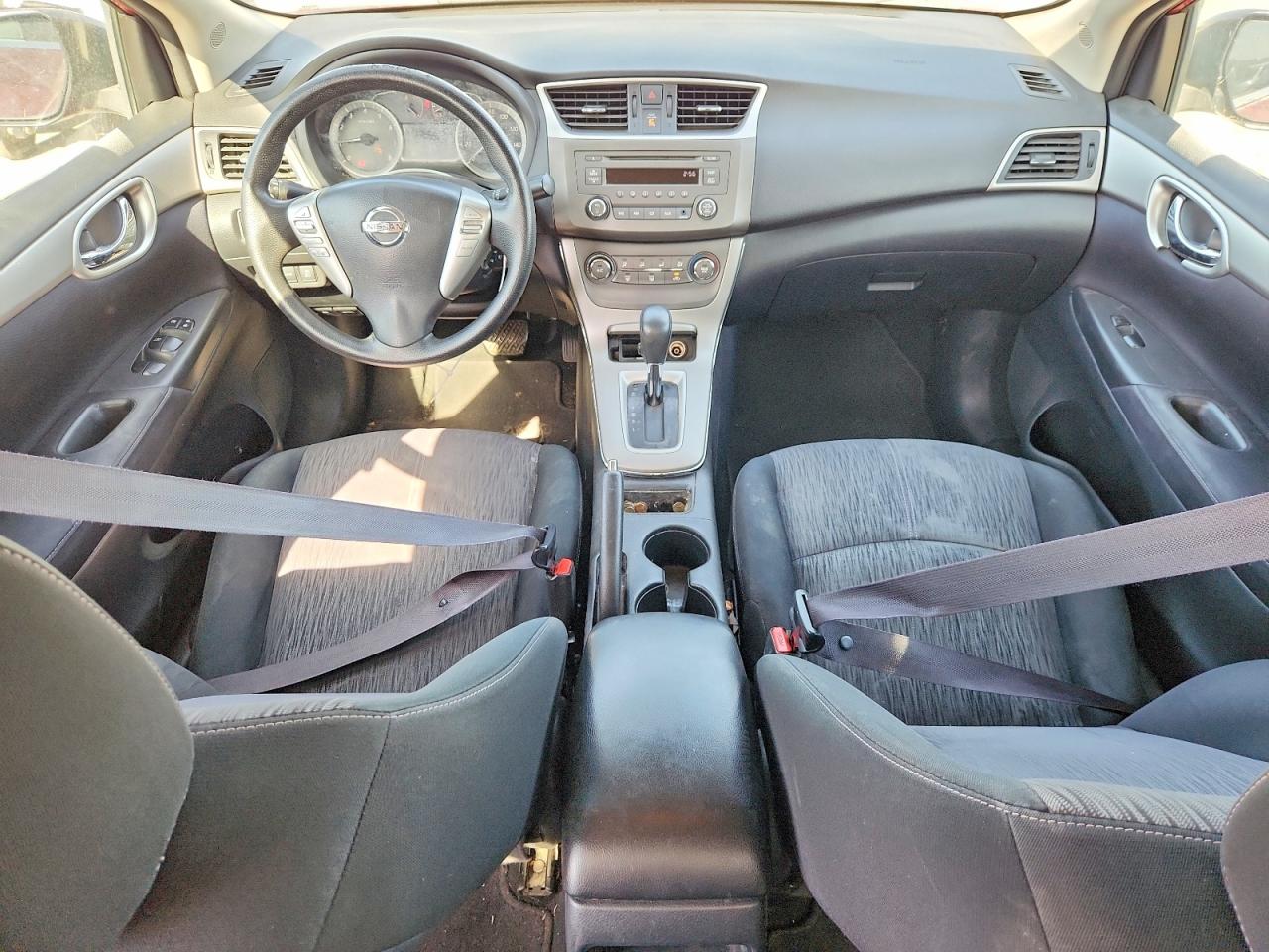 2014 Nissan Sentra Sv Burgundy vin: 3N1AB7AP9EY259010