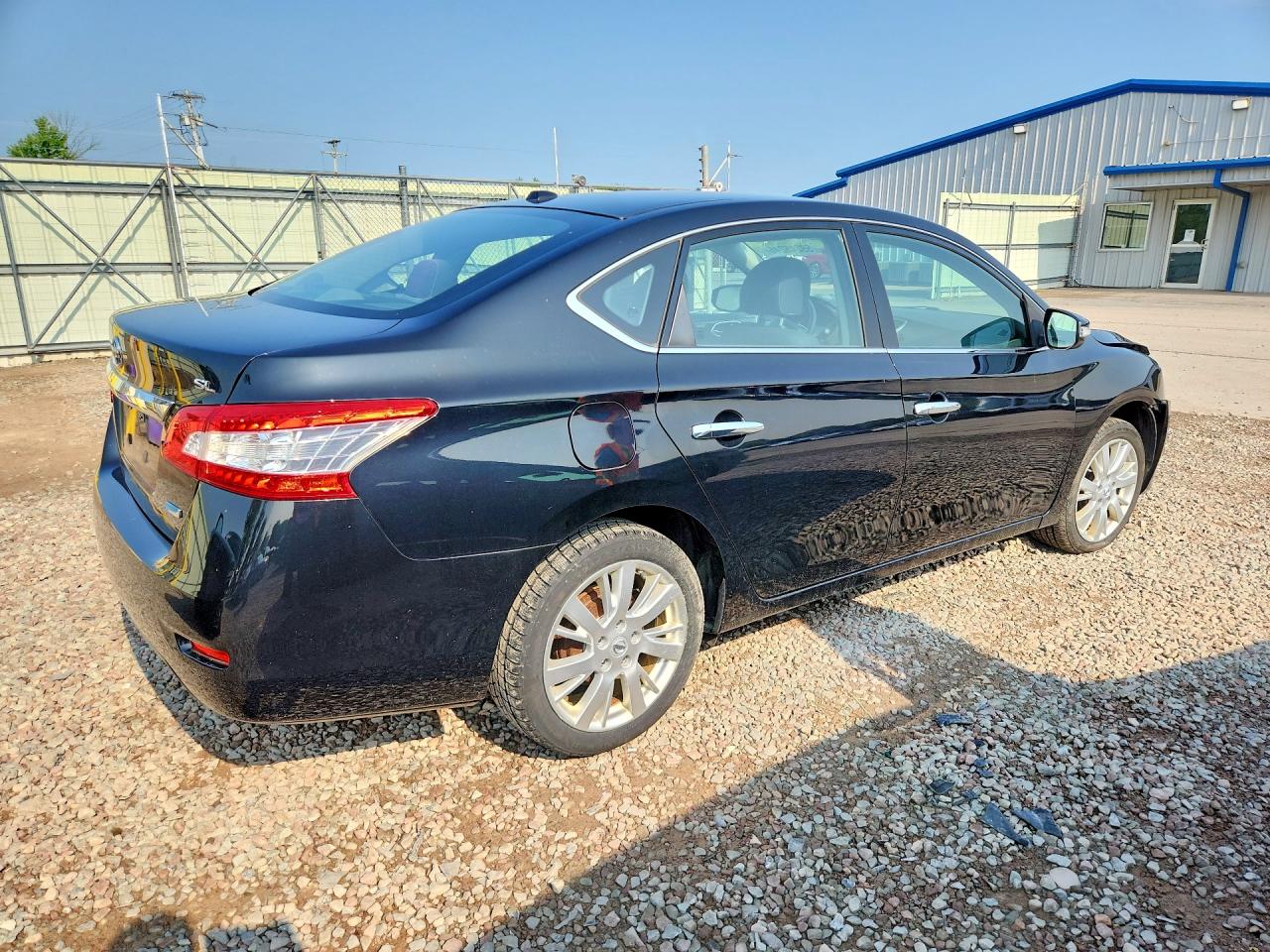 2014 Nissan Sentra Sl Черный vin: 3N1AB7AP9EY262537