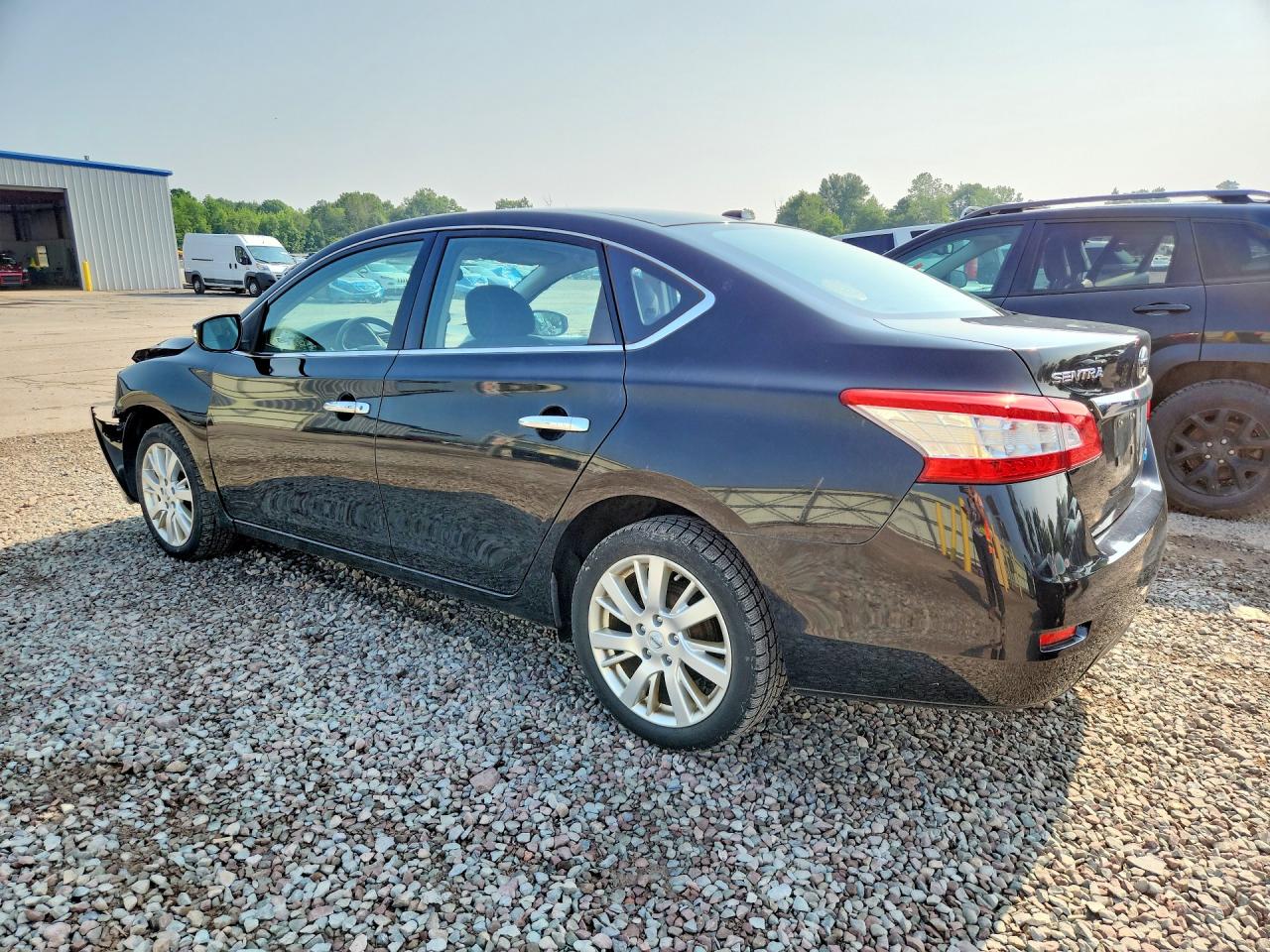 2014 Nissan Sentra Sl Черный vin: 3N1AB7AP9EY262537
