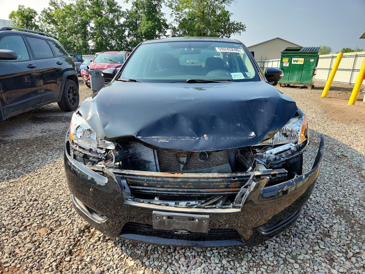 2014 Nissan Sentra Sl Черный vin: 3N1AB7AP9EY262537