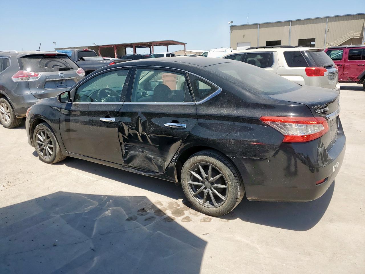 2014 Nissan Sentra S Black vin: 3N1AB7AP9EY269830