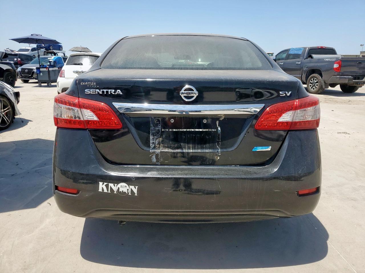 2014 Nissan Sentra S Black vin: 3N1AB7AP9EY269830