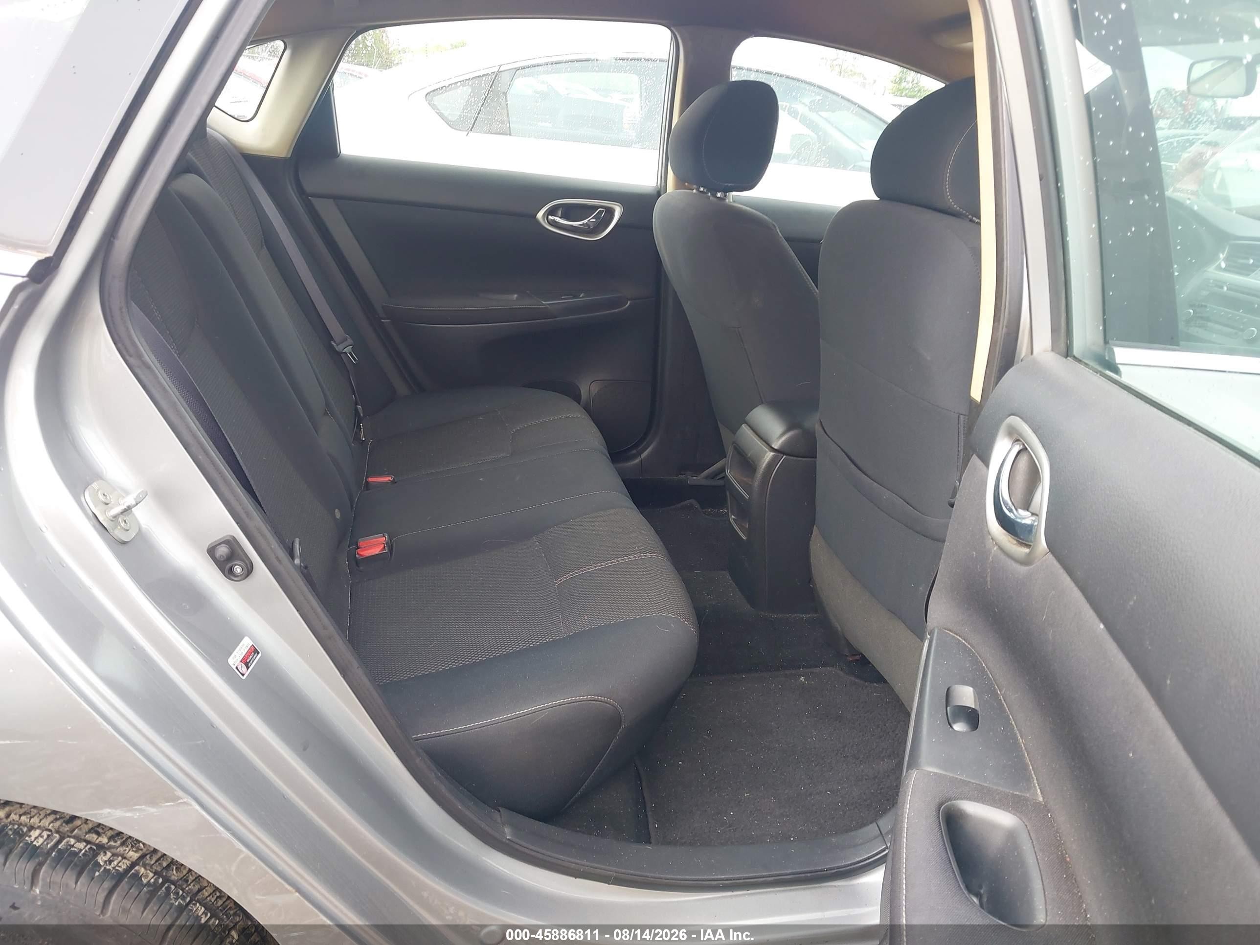 2014 Nissan Sentra S Gray vin: 3N1AB7AP9EY272890