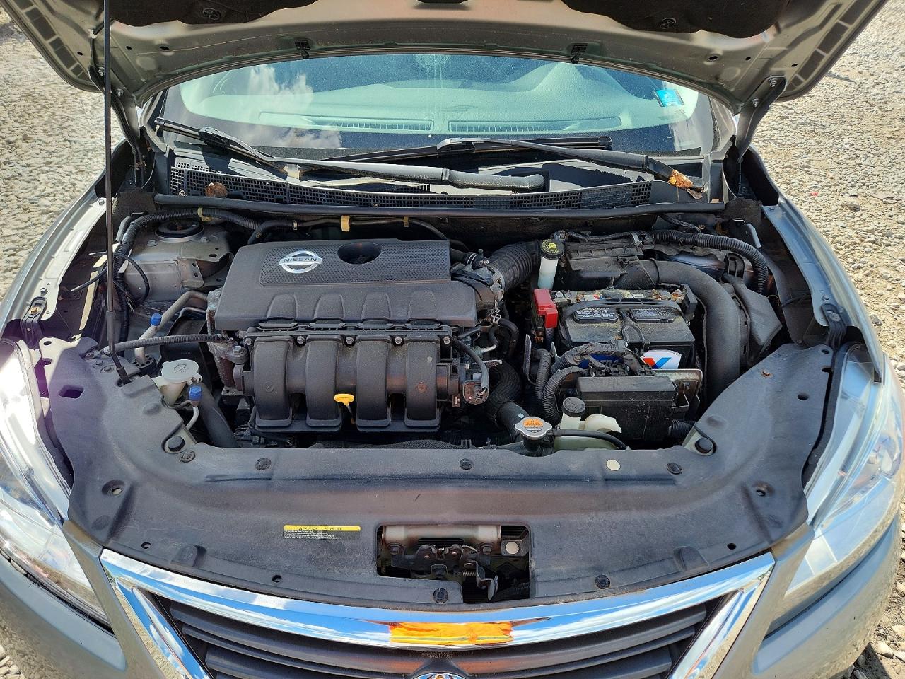 2014 Nissan Sentra Sr Silver vin: 3N1AB7AP9EY279600