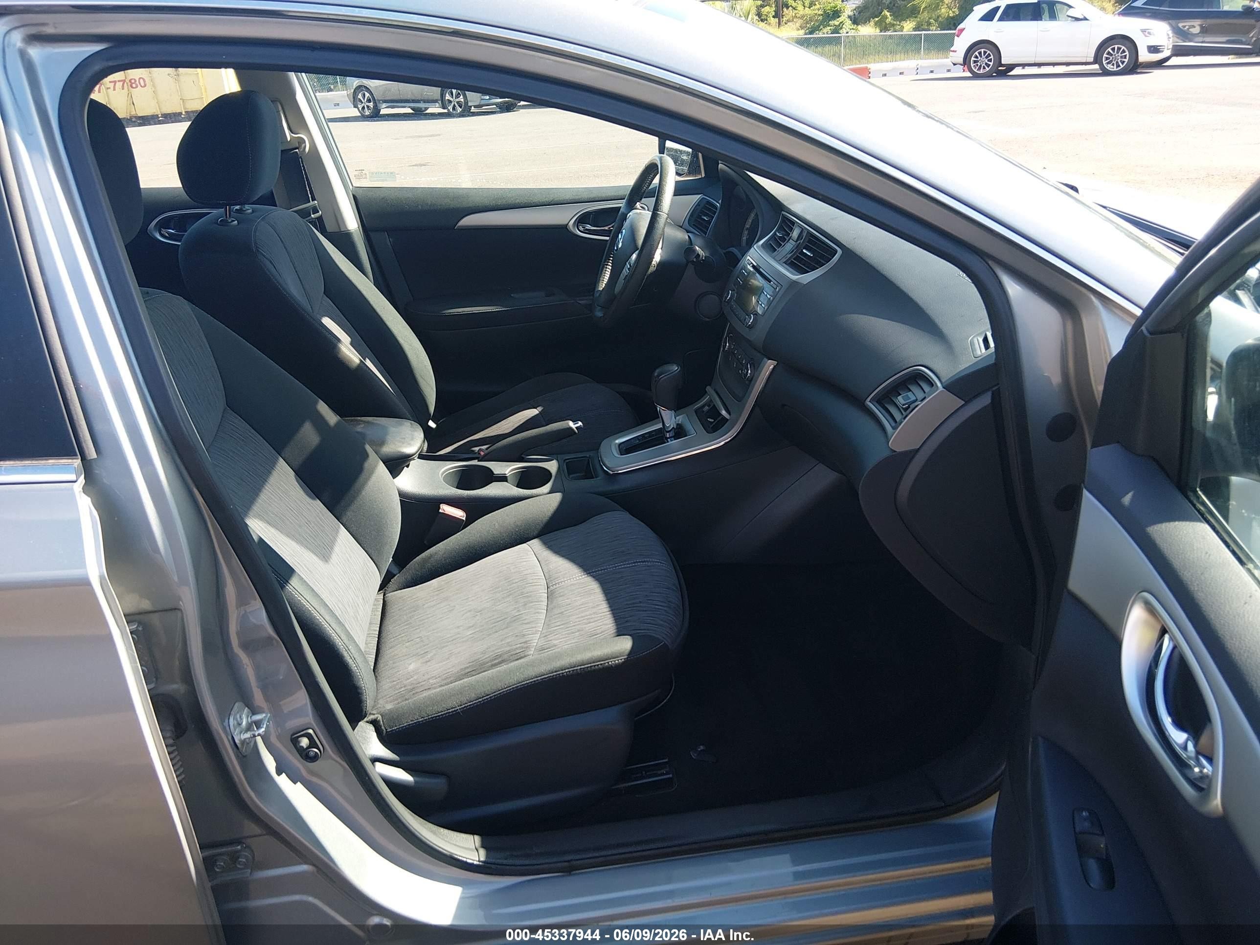 2014 Nissan Sentra Sv Silver vin: 3N1AB7AP9EY286868