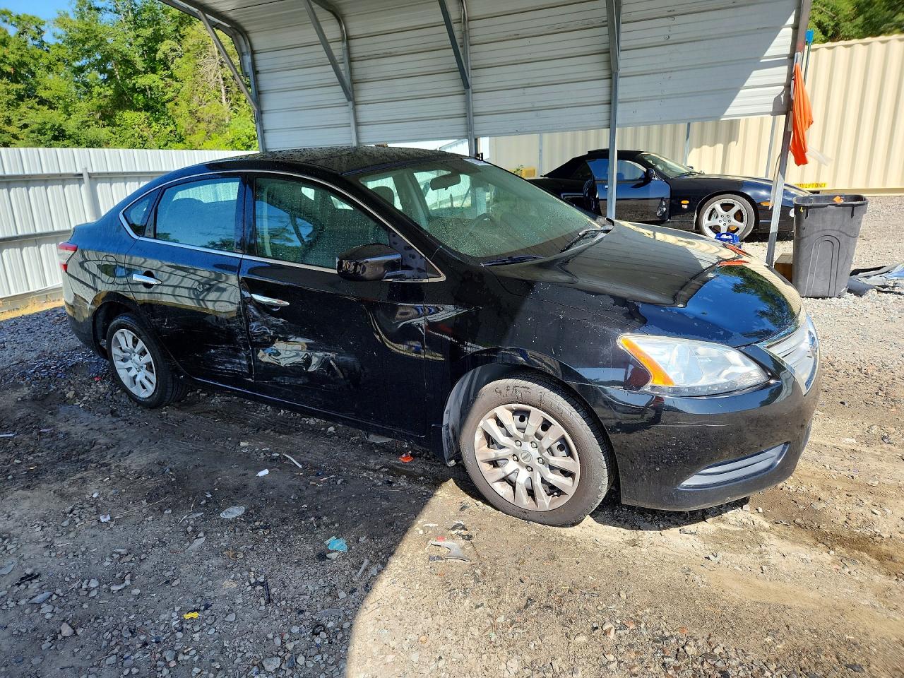 2014 Nissan Sentra Sv Черный vin: 3N1AB7AP9EY288054
