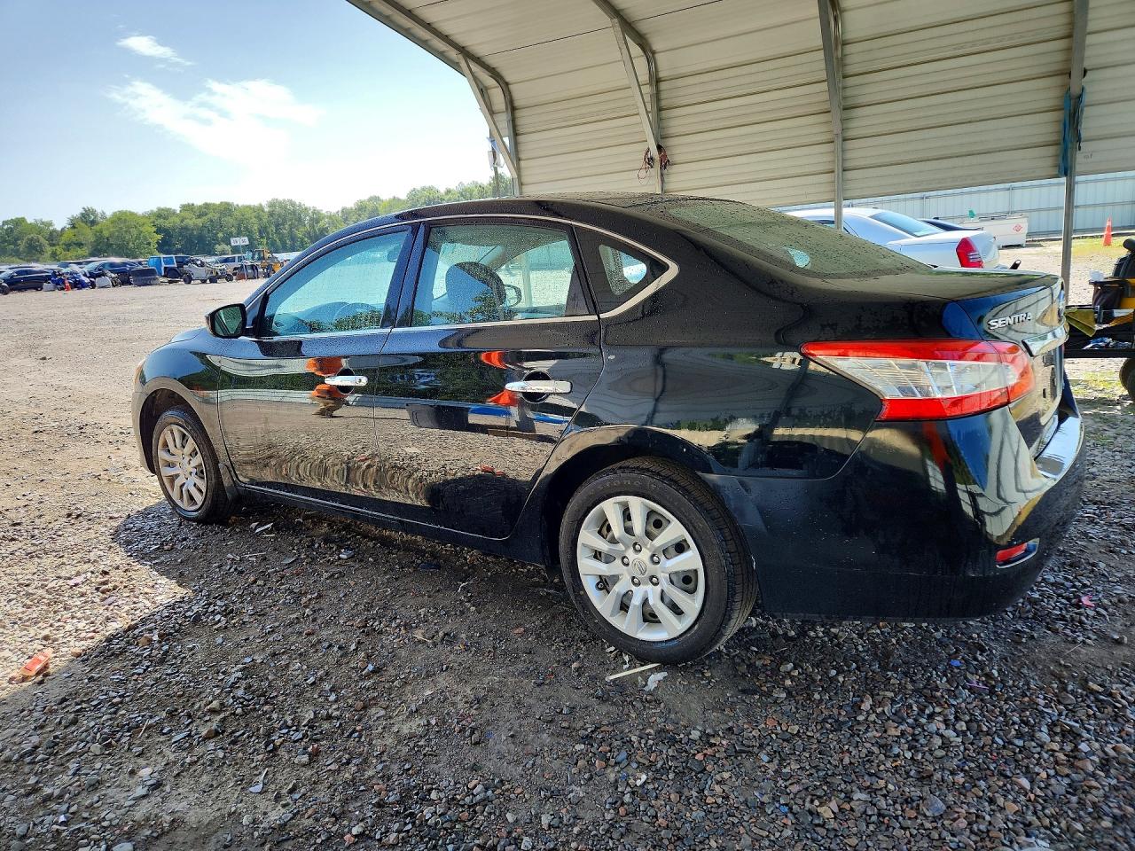 2014 Nissan Sentra Sv Черный vin: 3N1AB7AP9EY288054
