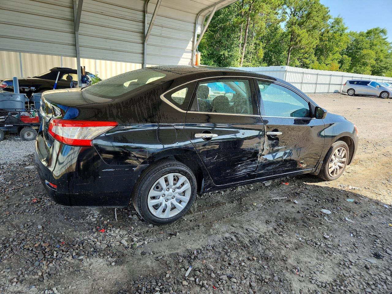 2014 Nissan Sentra Sv Черный vin: 3N1AB7AP9EY288054