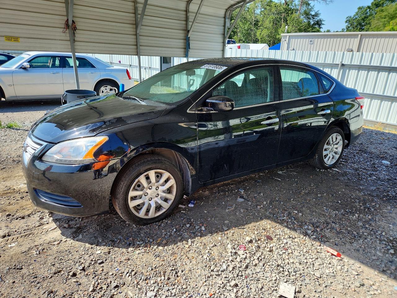 2014 Nissan Sentra Sv Черный vin: 3N1AB7AP9EY288054
