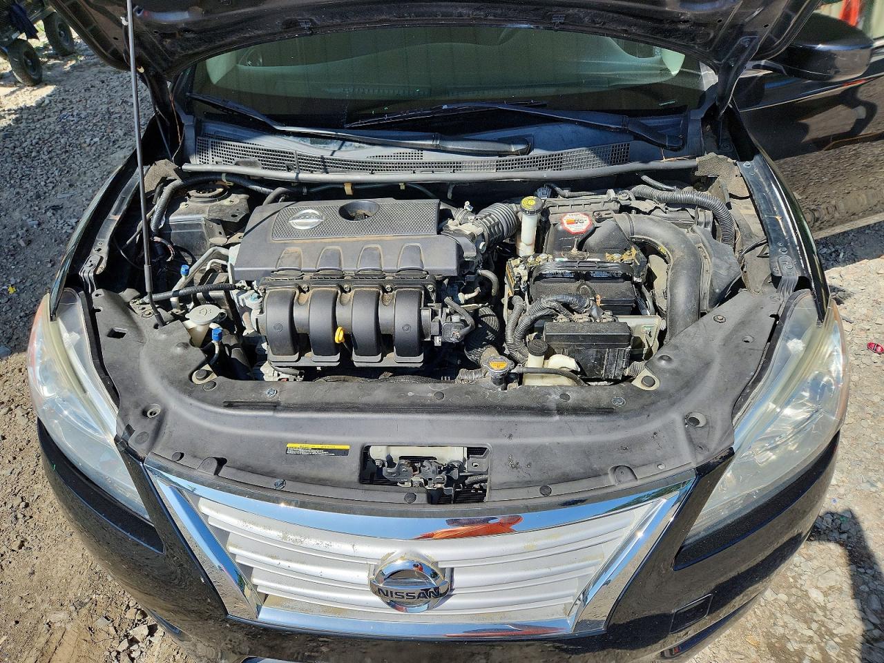 2014 Nissan Sentra Sv Черный vin: 3N1AB7AP9EY288054