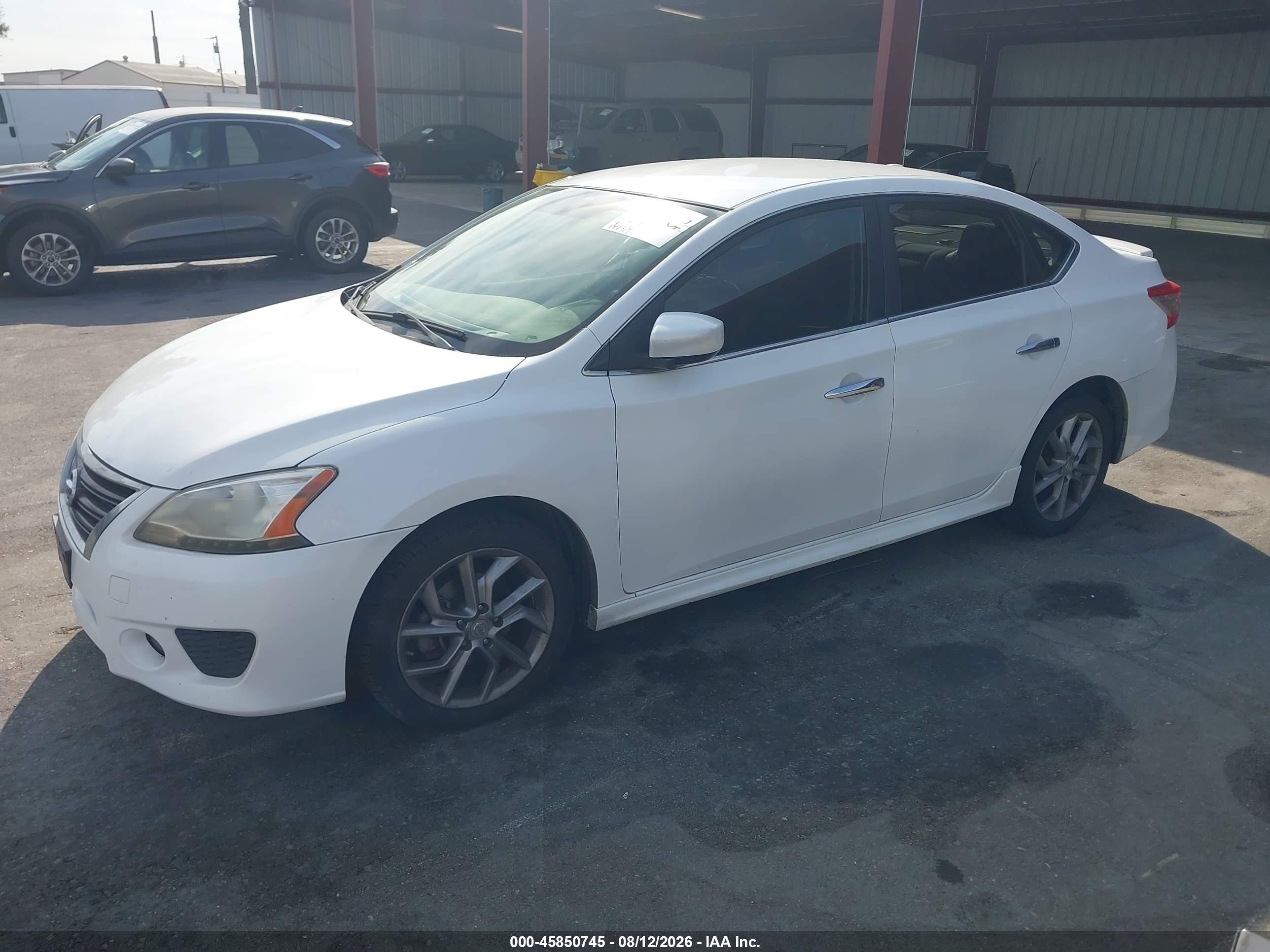 2014 Nissan Sentra Sr White vin: 3N1AB7AP9EY303006