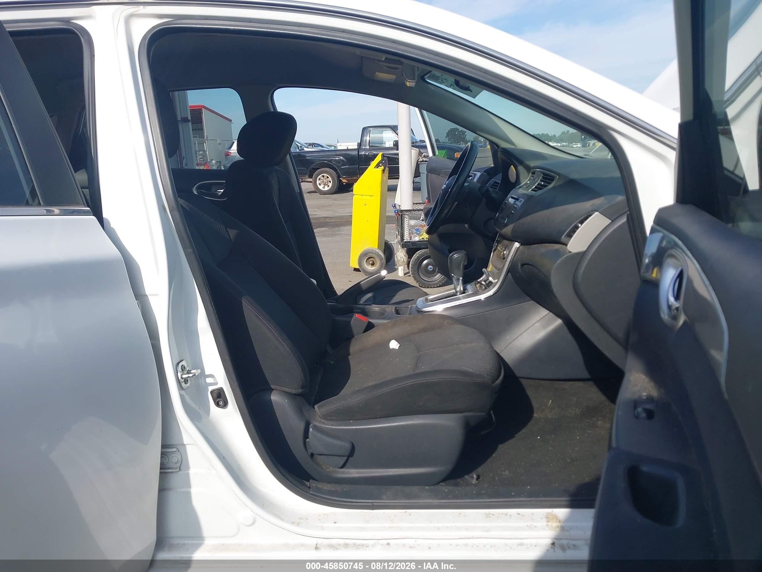 2014 Nissan Sentra Sr White vin: 3N1AB7AP9EY303006