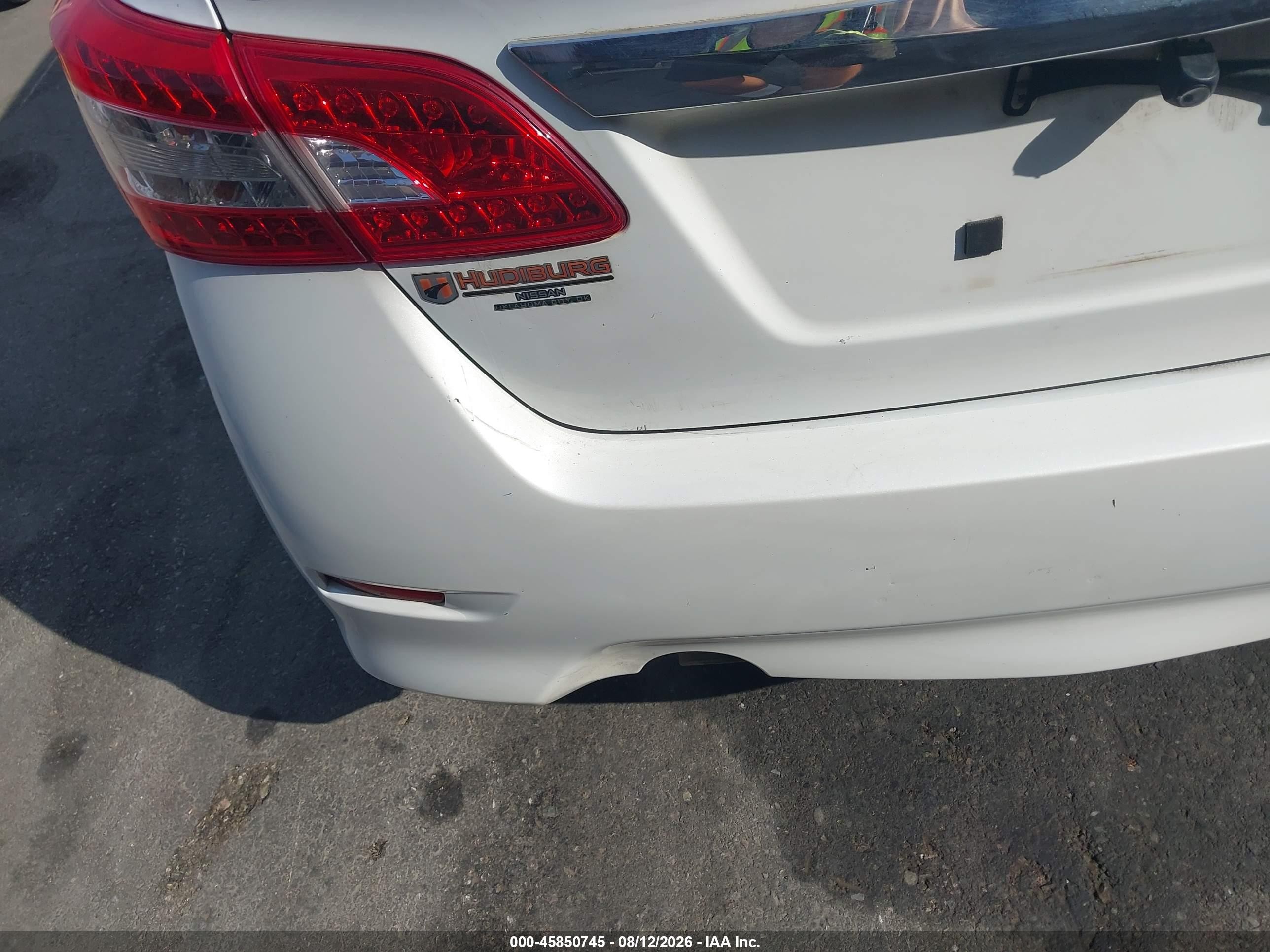 2014 Nissan Sentra Sr White vin: 3N1AB7AP9EY303006
