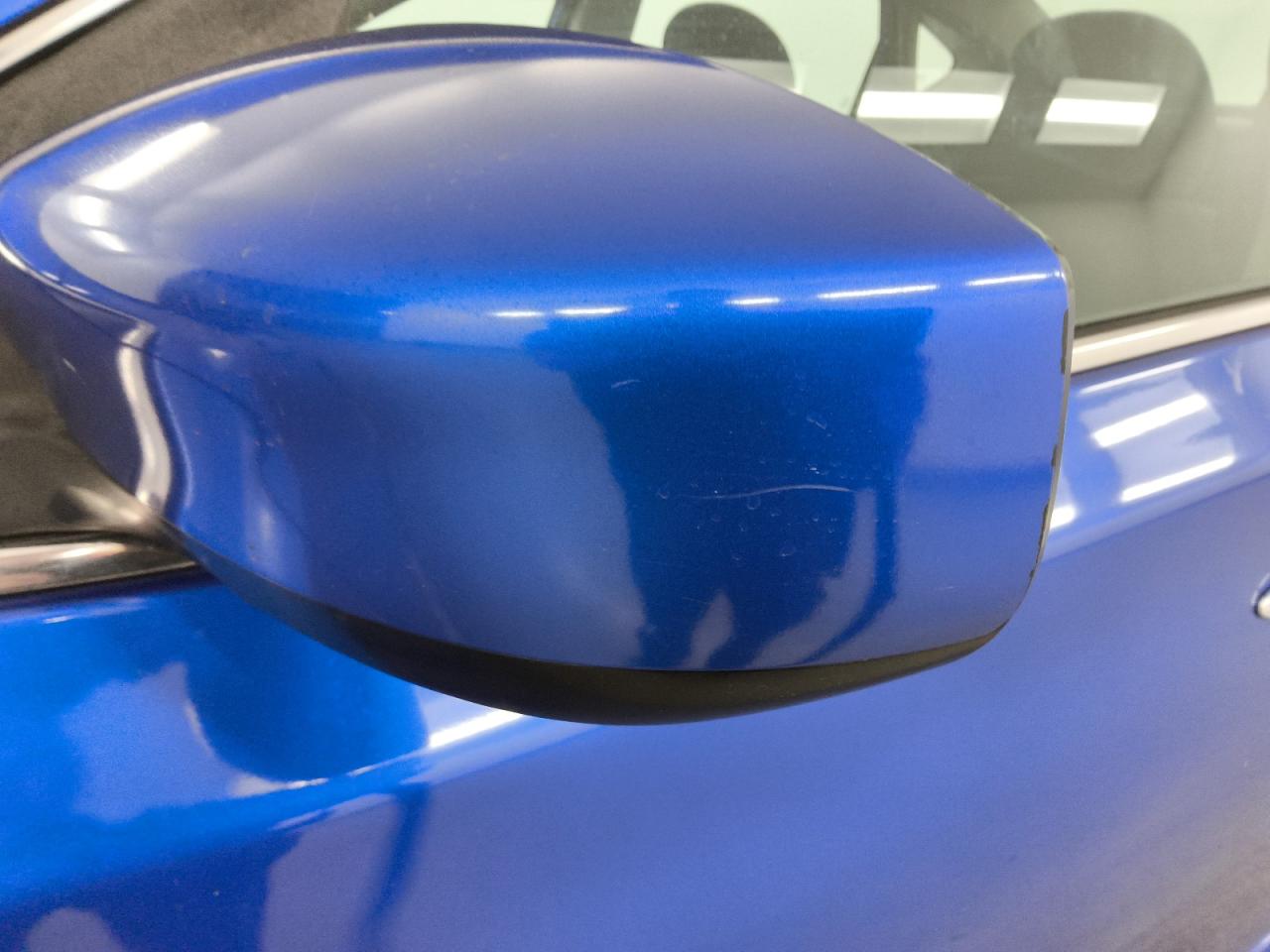 2014 Nissan Sentra Sr Blue vin: 3N1AB7AP9EY303412 Damage: Left Mirror, Heavy Scratch, 1 To 2 Inches