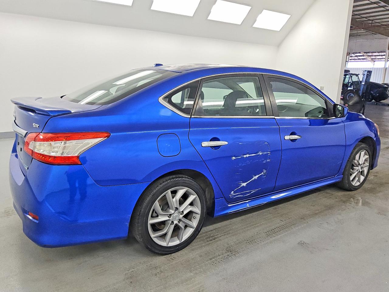 2014 Nissan Sentra Sr Blue vin: 3N1AB7AP9EY303412