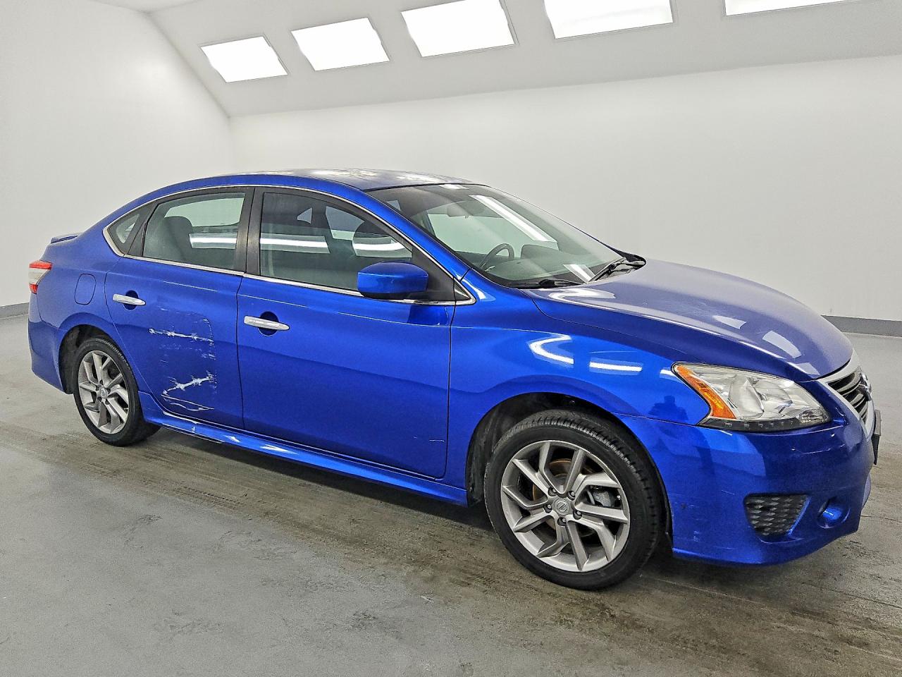 2014 Nissan Sentra Sr Blue vin: 3N1AB7AP9EY303412