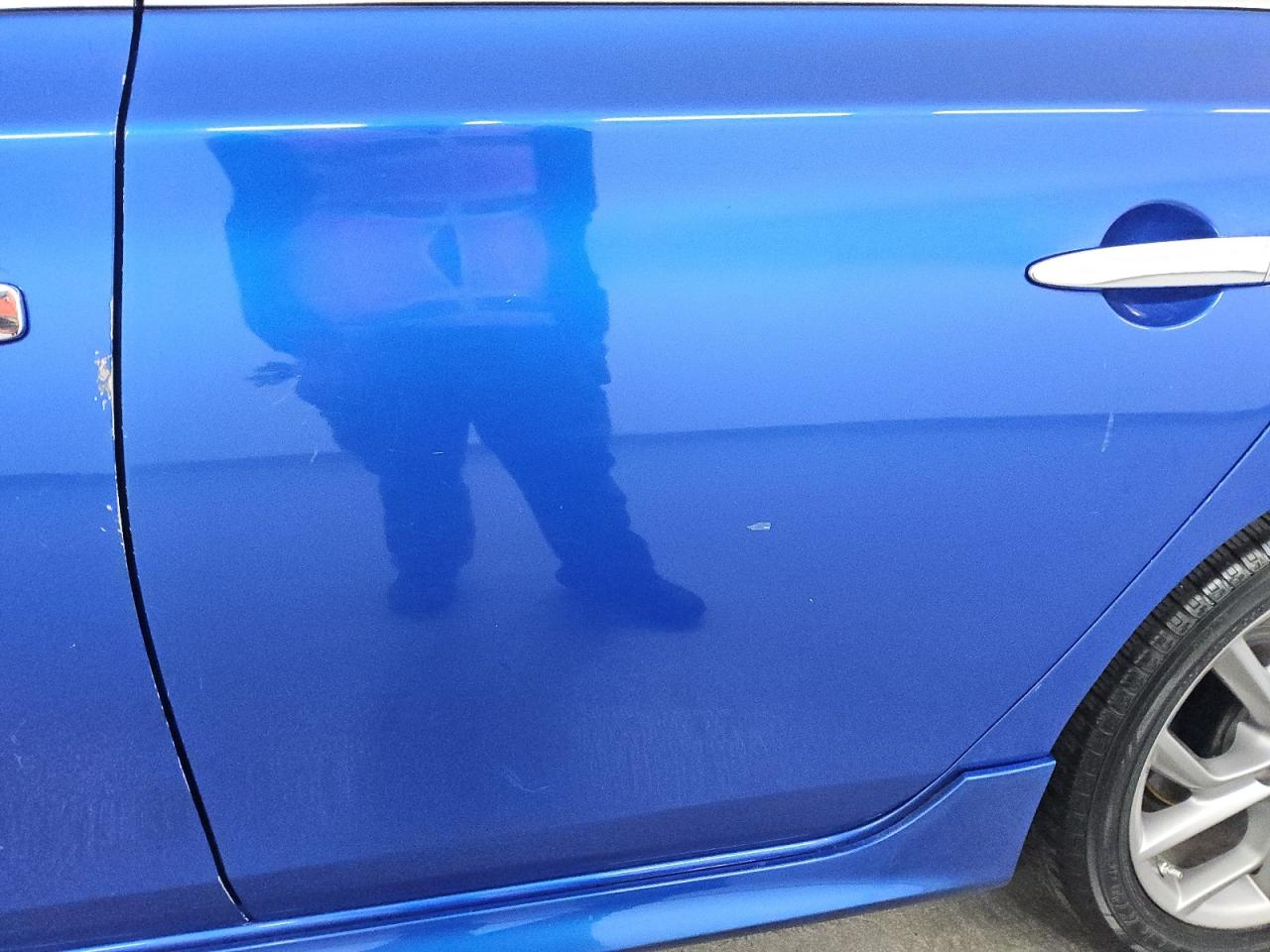 2014 Nissan Sentra Sr Blue vin: 3N1AB7AP9EY303412 Damage: Left Rear Door, Heavy Scratch, 2 To 3 Inches