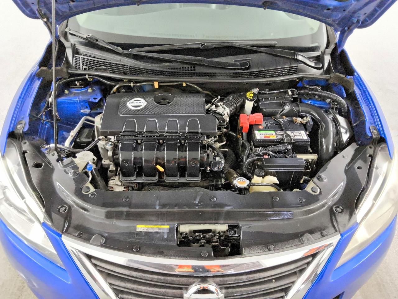 2014 Nissan Sentra Sr Blue vin: 3N1AB7AP9EY303412