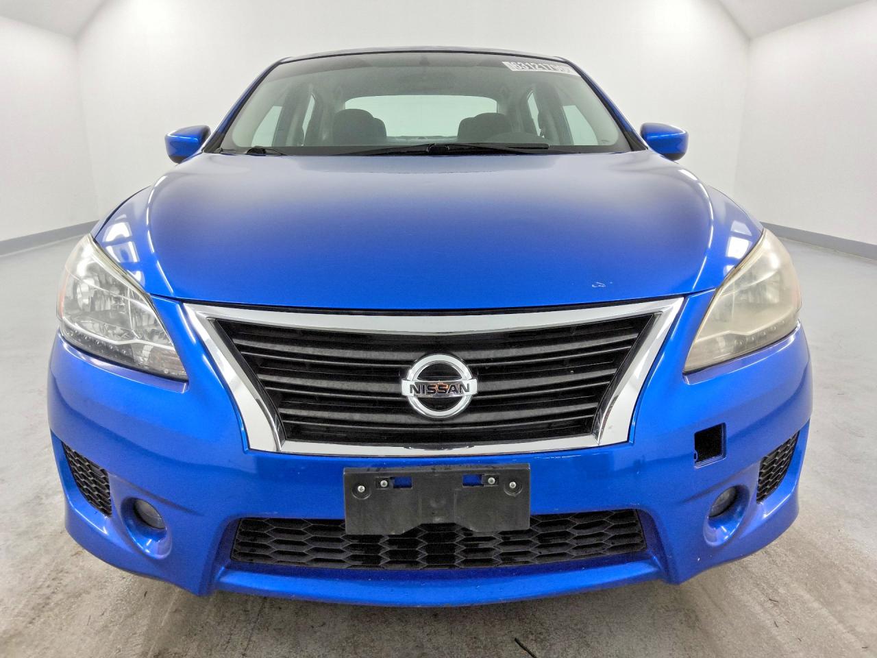 2014 Nissan Sentra Sr Blue vin: 3N1AB7AP9EY303412