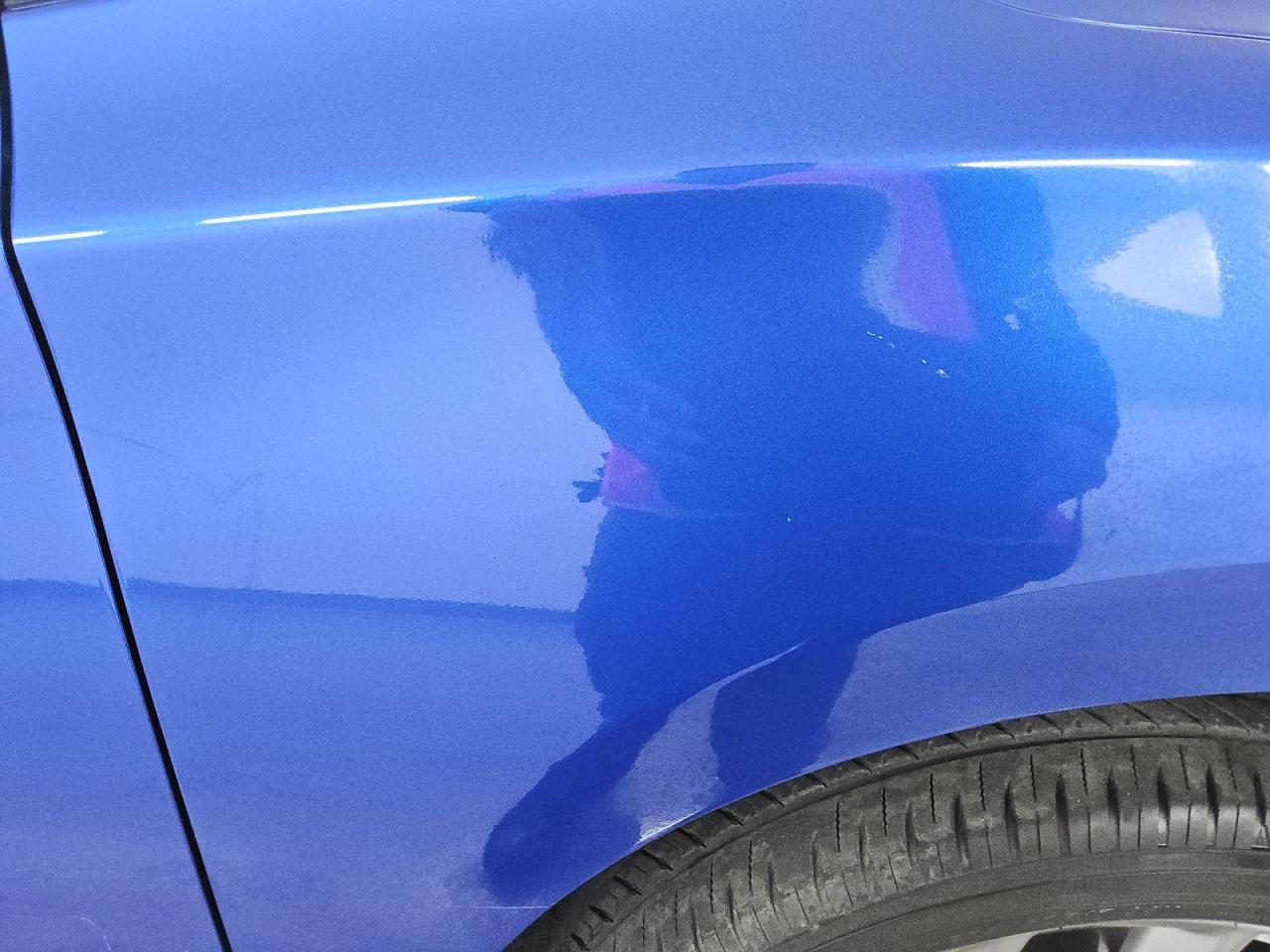 2014 Nissan Sentra Sr Blue vin: 3N1AB7AP9EY303412 Damage: Right Front Fender, Heavy Scratch, 3 To 4 Inches