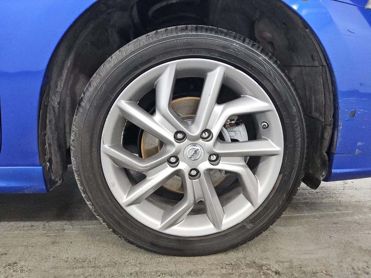 2014 Nissan Sentra Sr Blue vin: 3N1AB7AP9EY303412 Damage: Right Front Wheel, Curb Rash, > 12 Inches