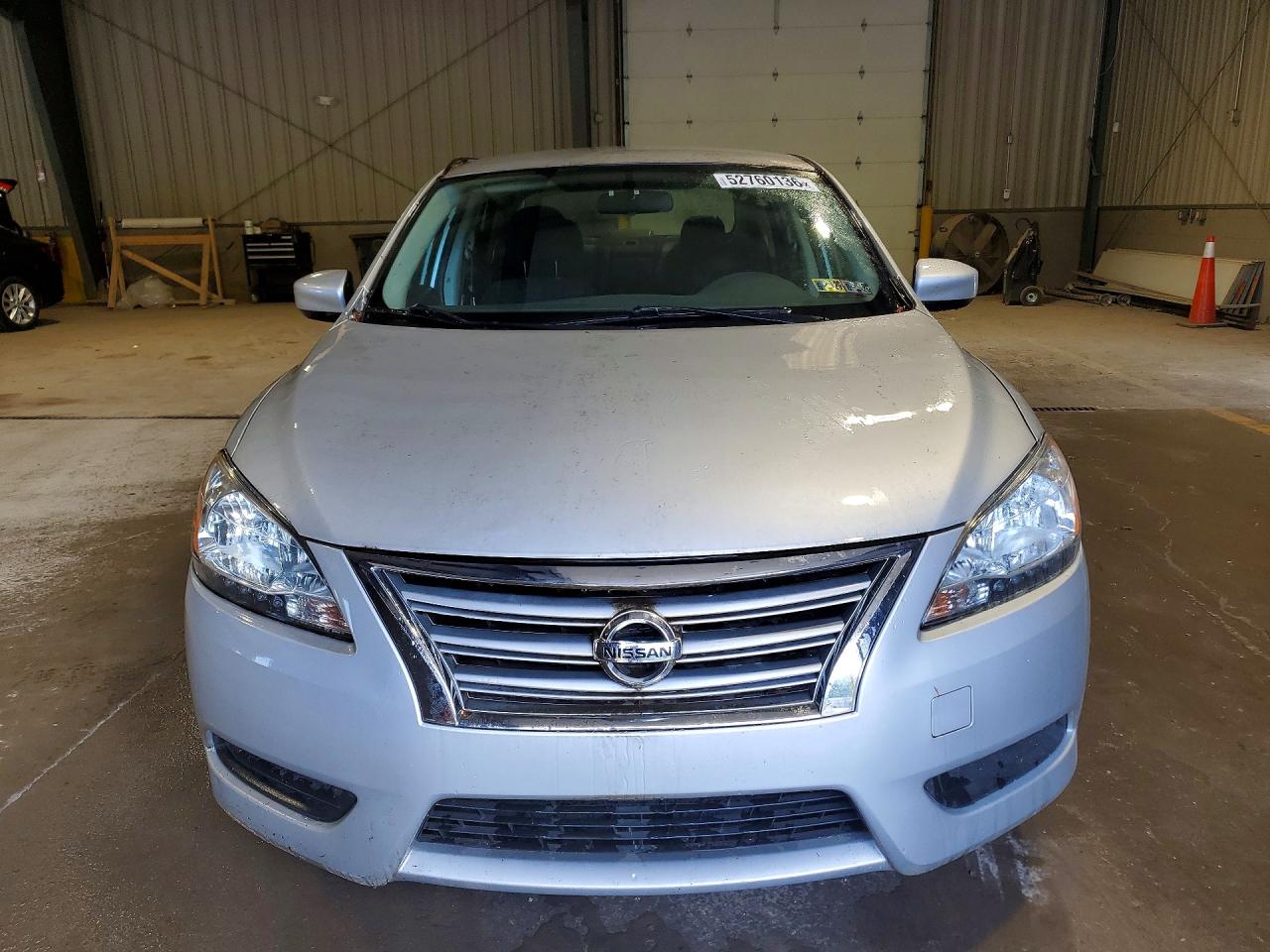 2014 Nissan Sentra Sv Silver vin: 3N1AB7AP9EY303586