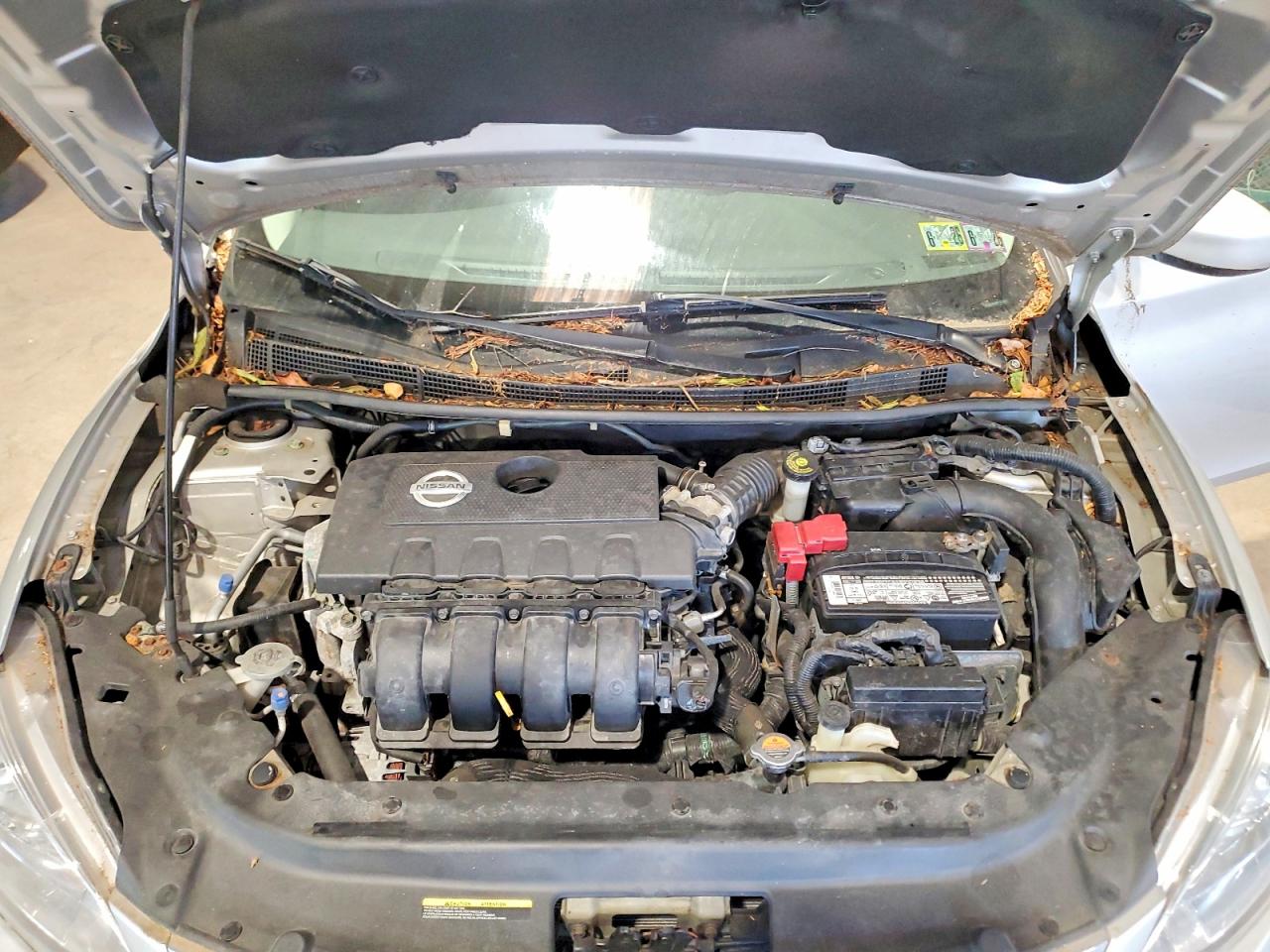 2014 Nissan Sentra Sv Silver vin: 3N1AB7AP9EY303586