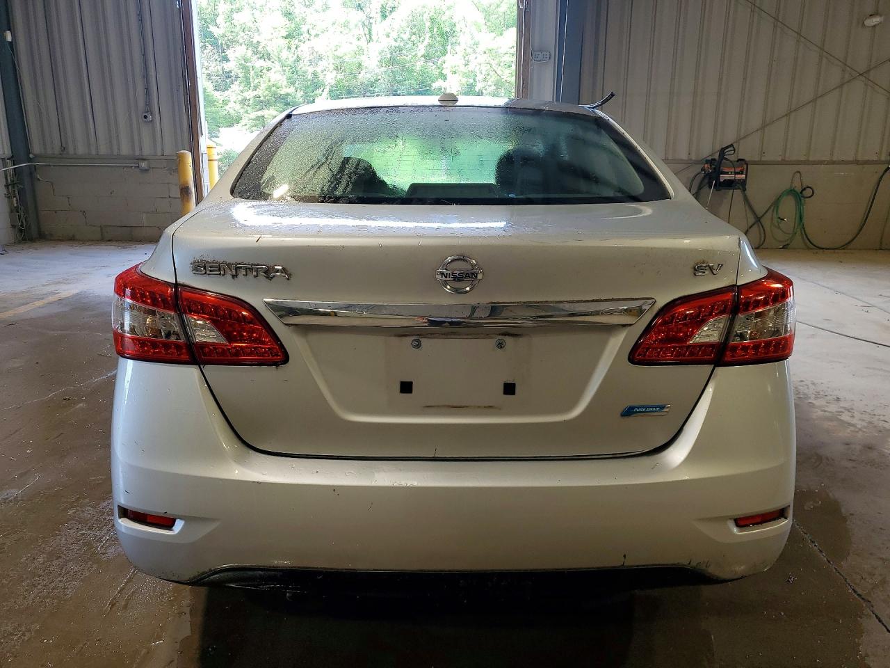 2014 Nissan Sentra Sv Silver vin: 3N1AB7AP9EY303586