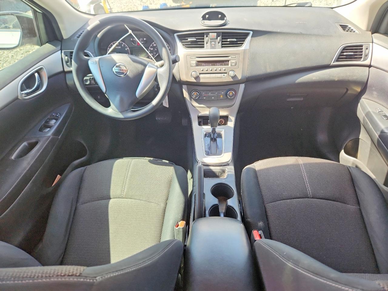 2014 Nissan Sentra S White vin: 3N1AB7AP9EY304429