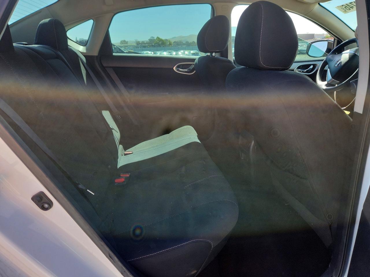 2014 Nissan Sentra S White vin: 3N1AB7AP9EY304429