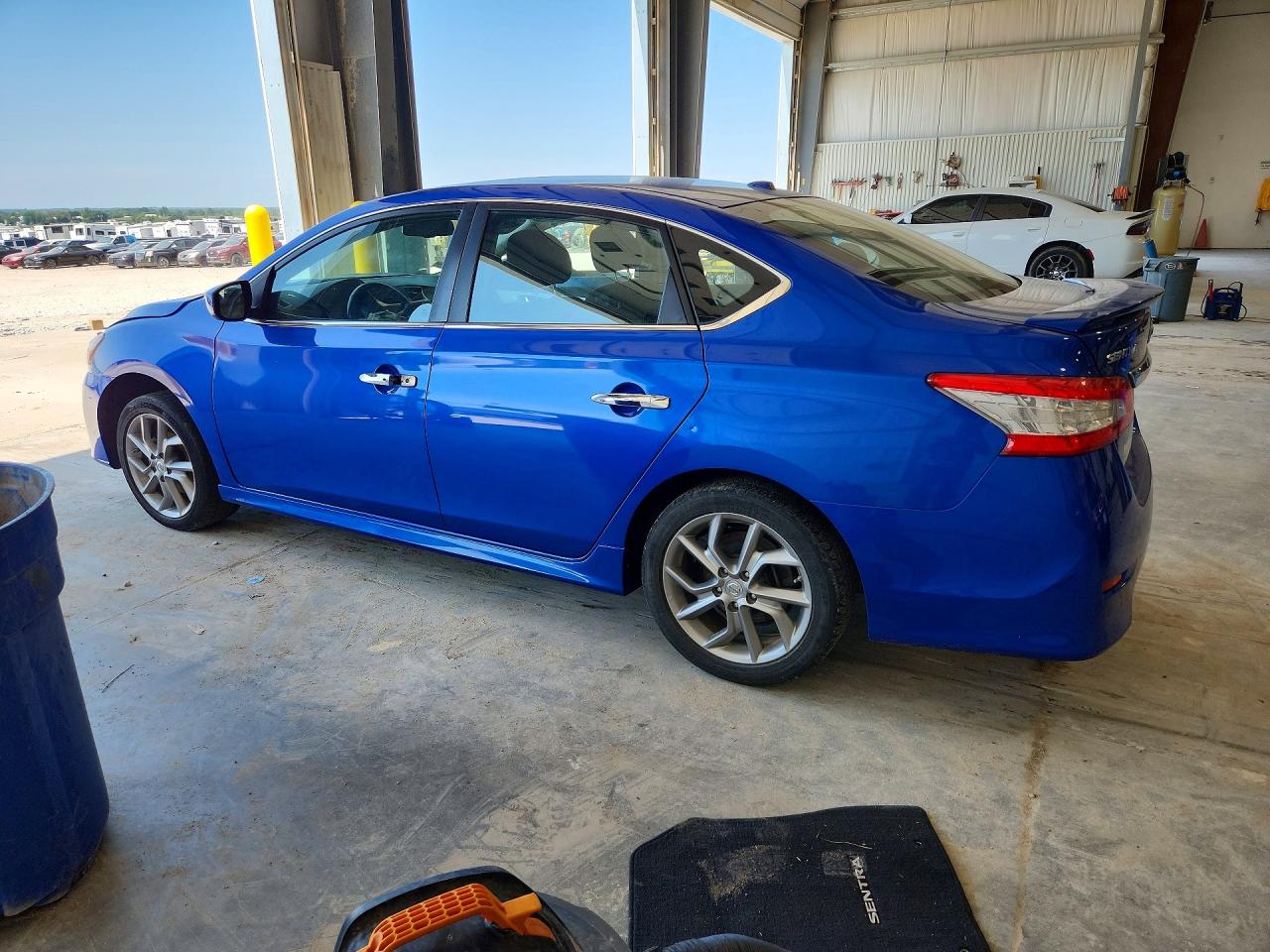 2014 Nissan Sentra Sr Blue vin: 3N1AB7AP9EY304544
