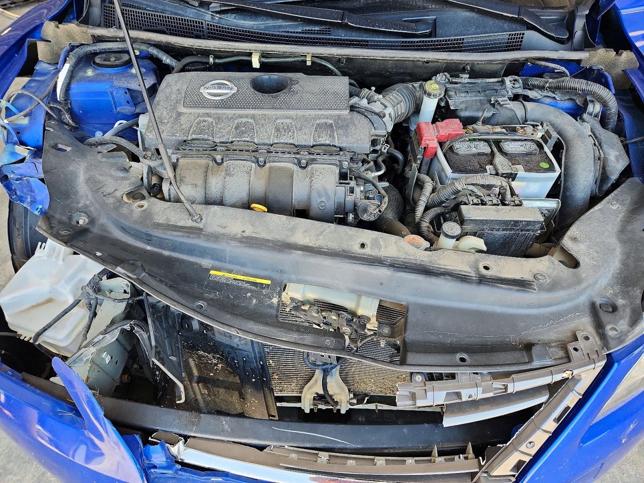 2014 Nissan Sentra Sr Blue vin: 3N1AB7AP9EY304544