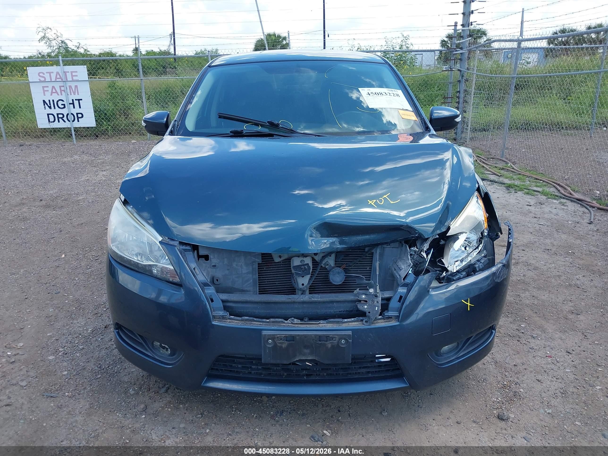2014 Nissan Sentra Sl Синий vin: 3N1AB7AP9EY311400