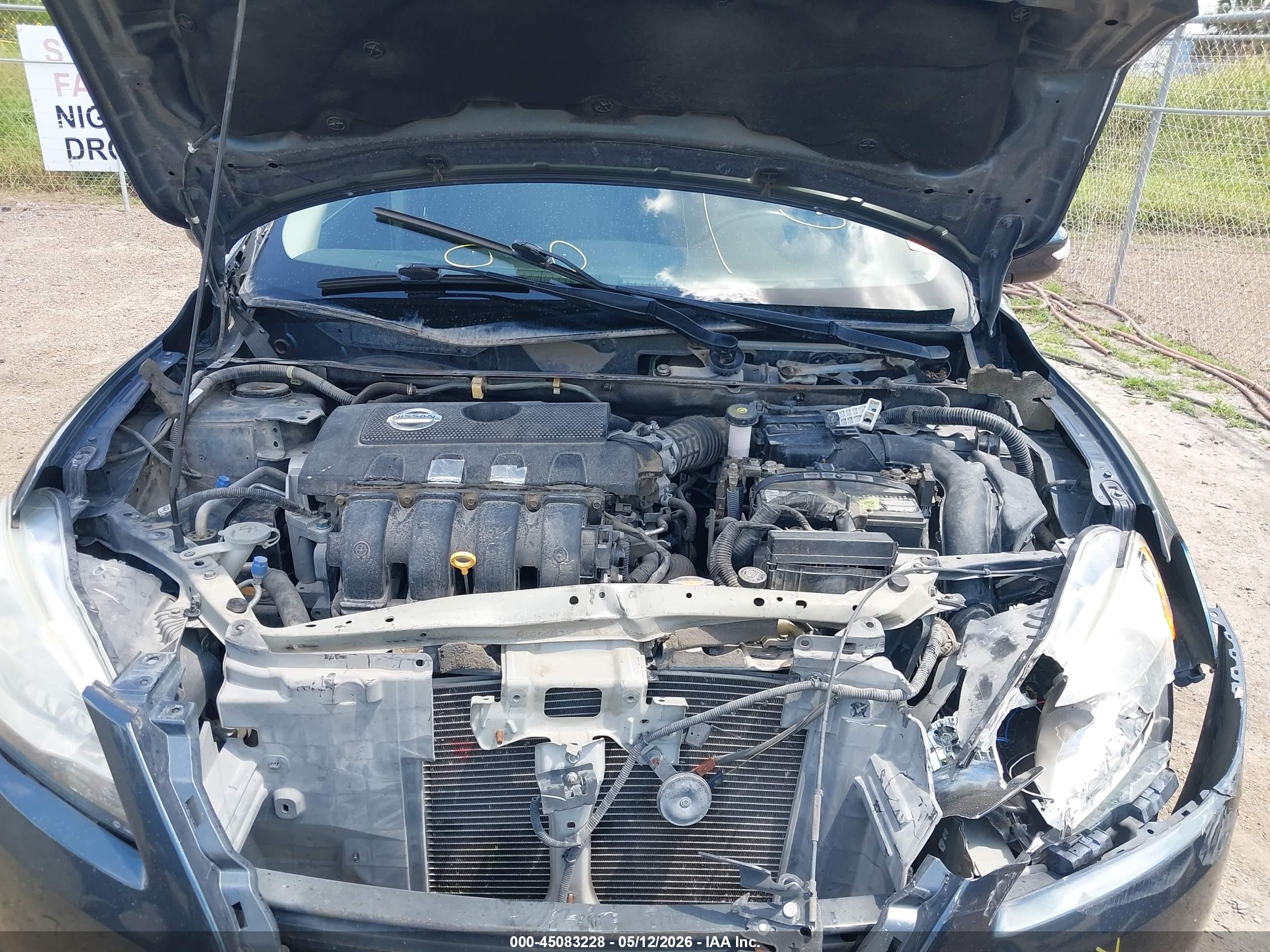 2014 Nissan Sentra Sl Синий vin: 3N1AB7AP9EY311400