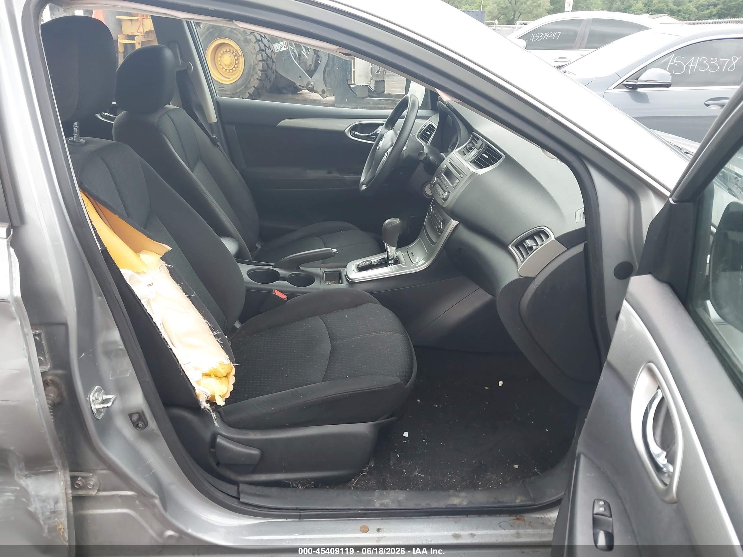 2014 Nissan Sentra Sr Gray vin: 3N1AB7AP9EY320016