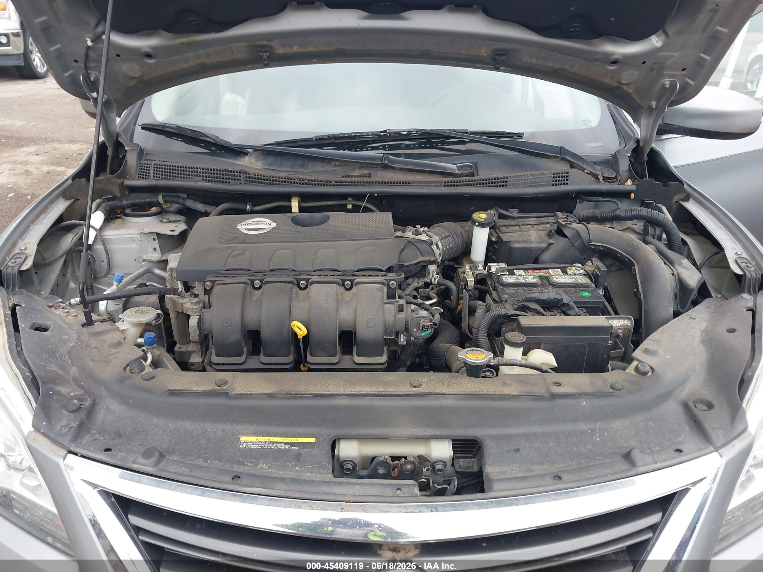 2014 Nissan Sentra Sr Gray vin: 3N1AB7AP9EY320016