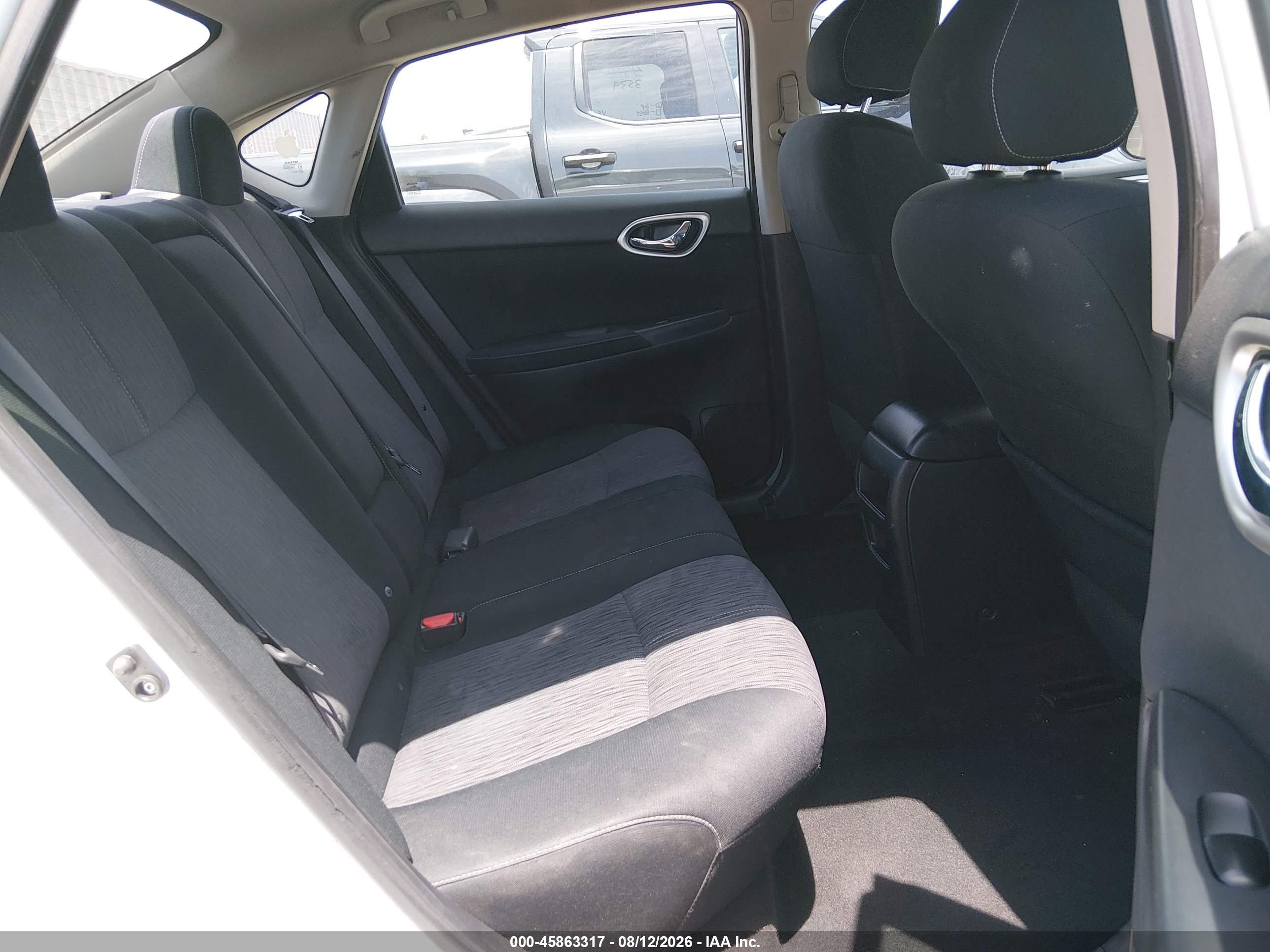 2014 Nissan Sentra Sv White vin: 3N1AB7AP9EY323630