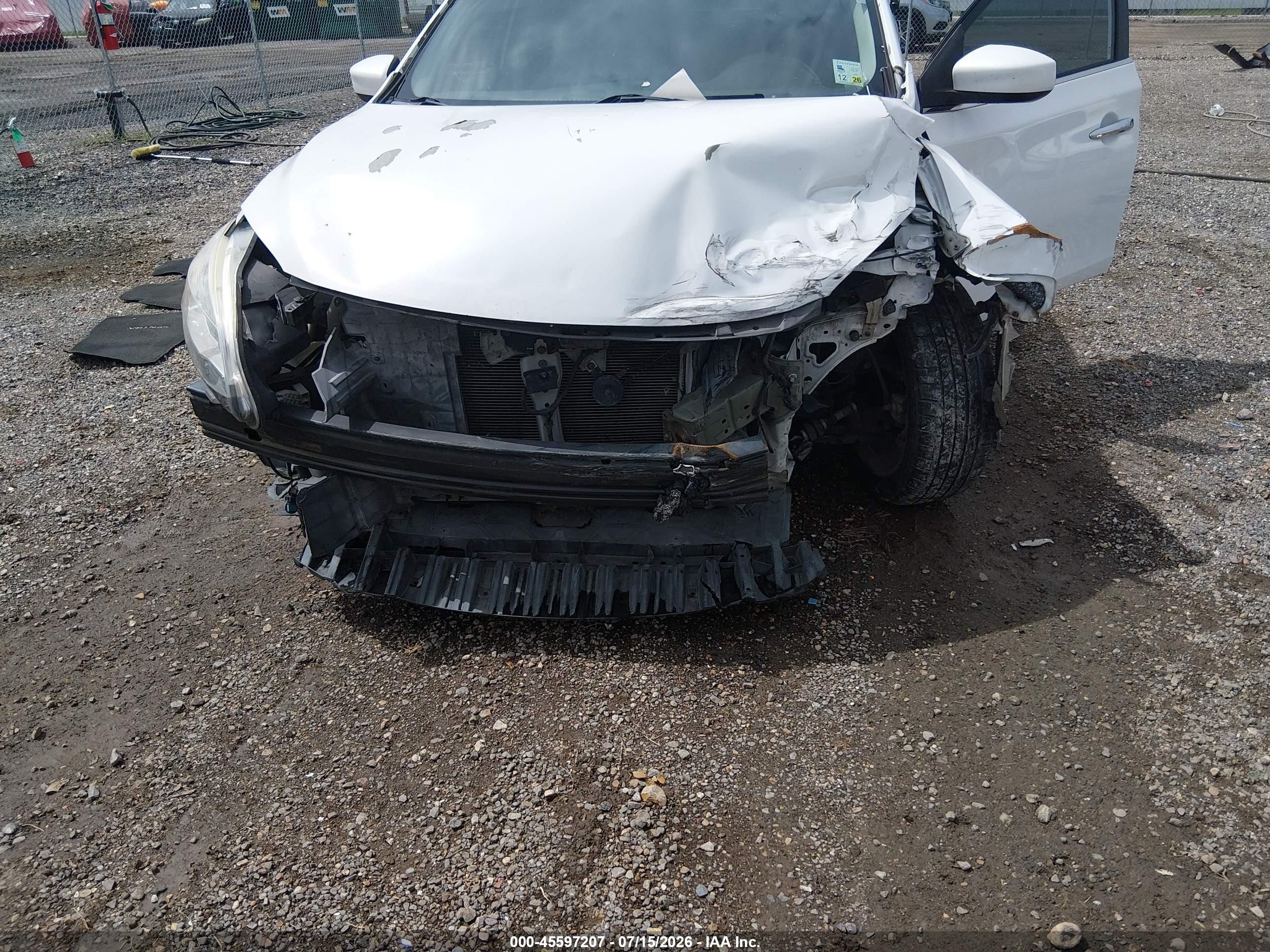 2014 Nissan Sentra Sr White vin: 3N1AB7AP9EY324728