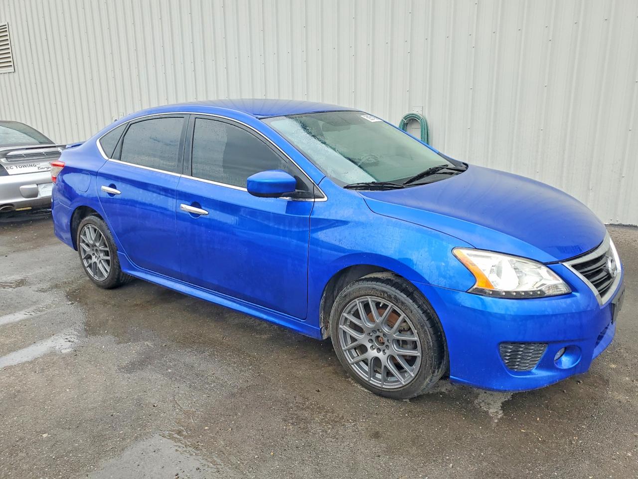 2014 Nissan Sentra Sr Blue vin: 3N1AB7AP9EY330951