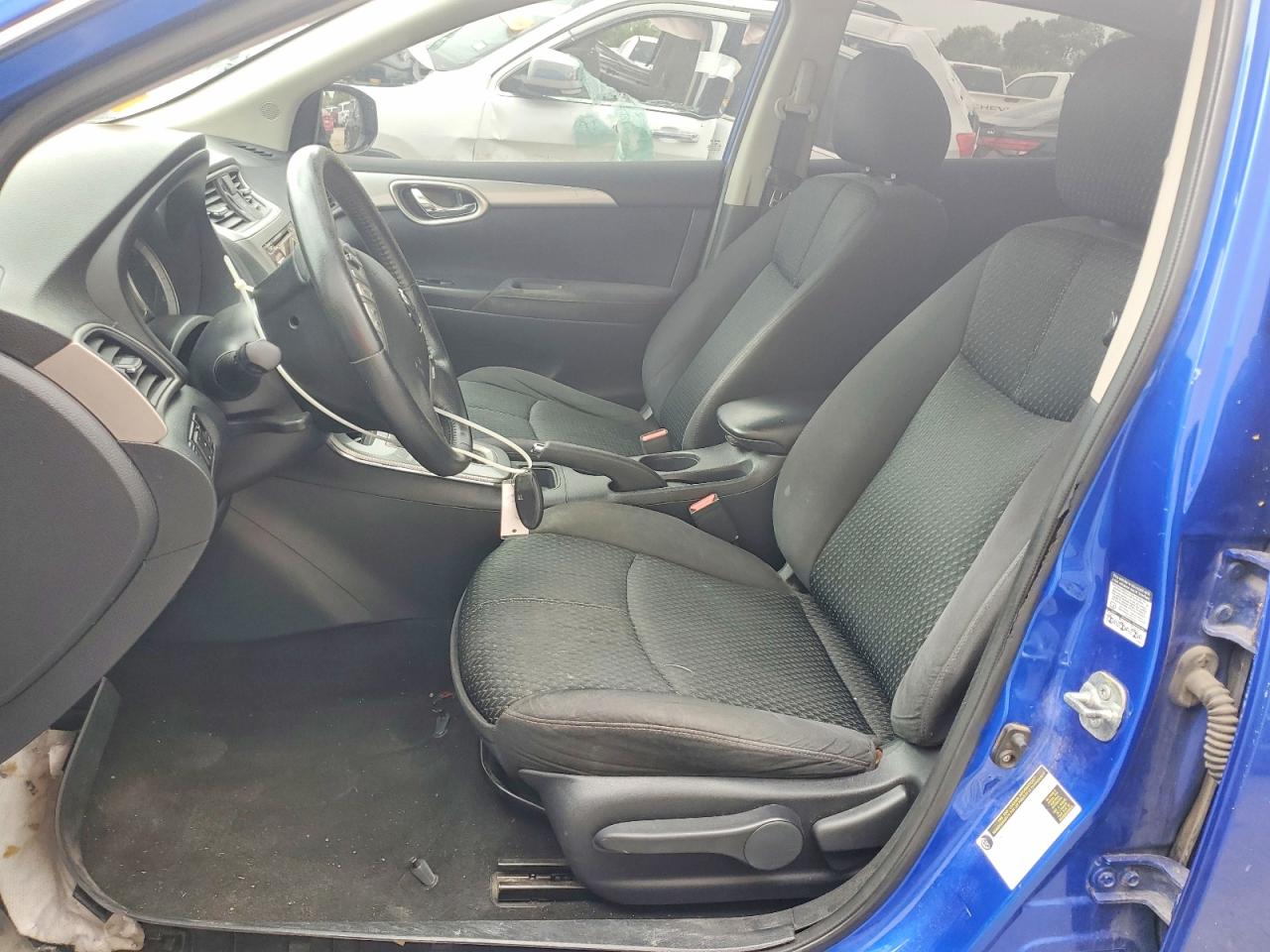 2014 Nissan Sentra Sr Blue vin: 3N1AB7AP9EY330951
