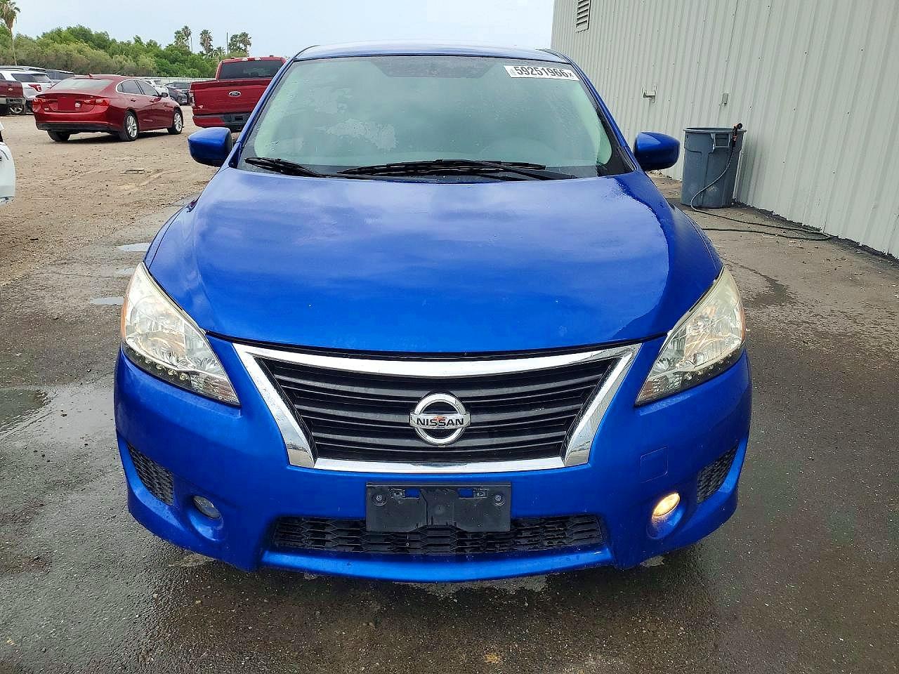 2014 Nissan Sentra Sr Blue vin: 3N1AB7AP9EY330951