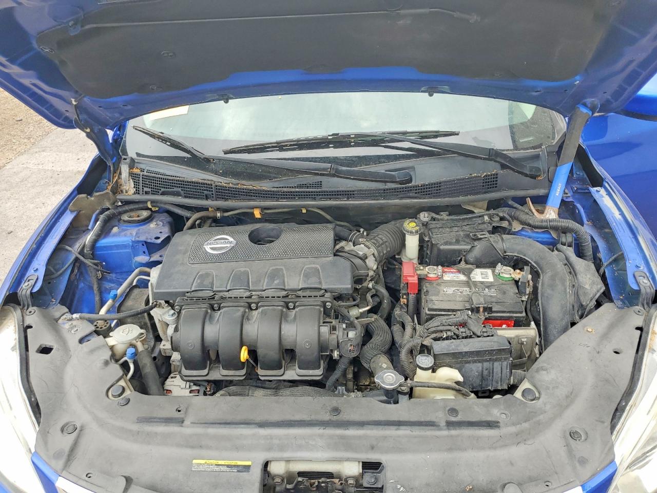 2014 Nissan Sentra Sr Blue vin: 3N1AB7AP9EY330951