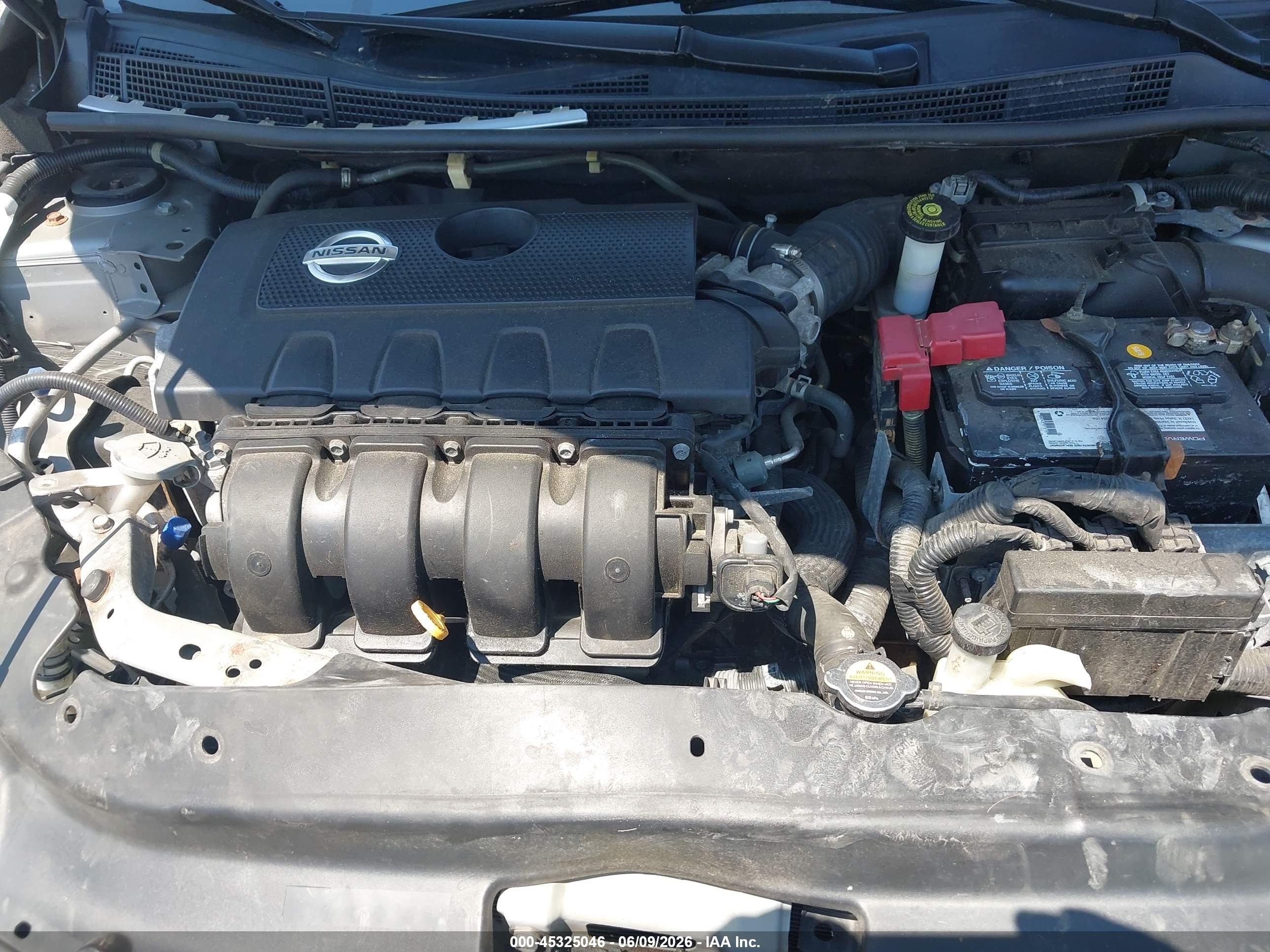 2014 Nissan Sentra Sv Gray vin: 3N1AB7AP9EY337236