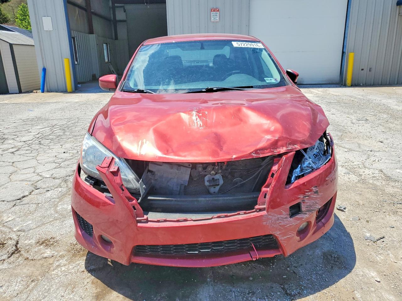 2014 Nissan Sentra Sr Red vin: 3N1AB7AP9EY340394