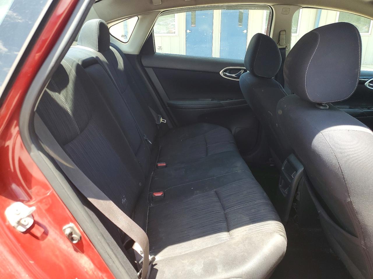 2014 Nissan Sentra Sr Red vin: 3N1AB7AP9EY340394