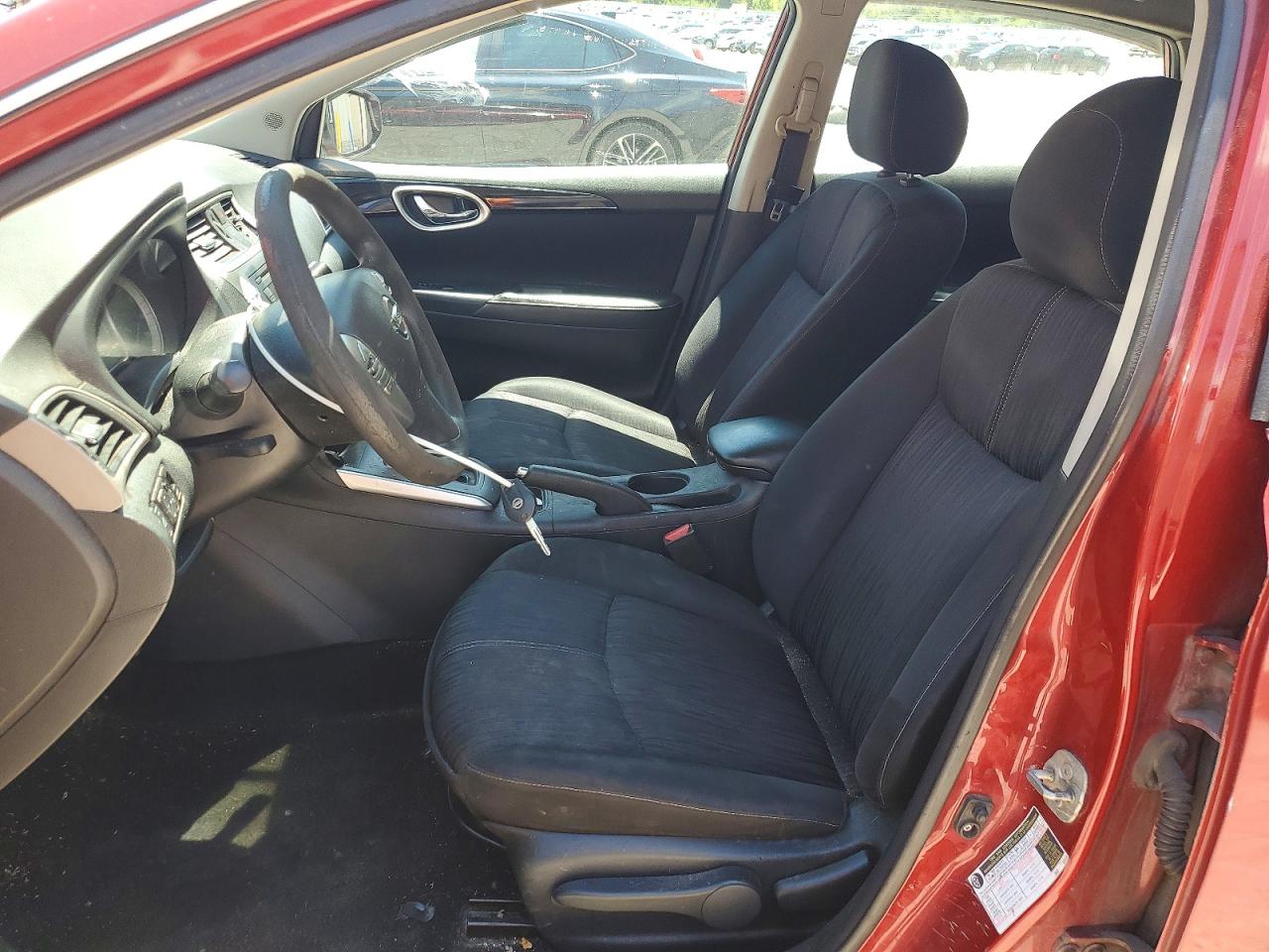 2014 Nissan Sentra Sr Red vin: 3N1AB7AP9EY340394