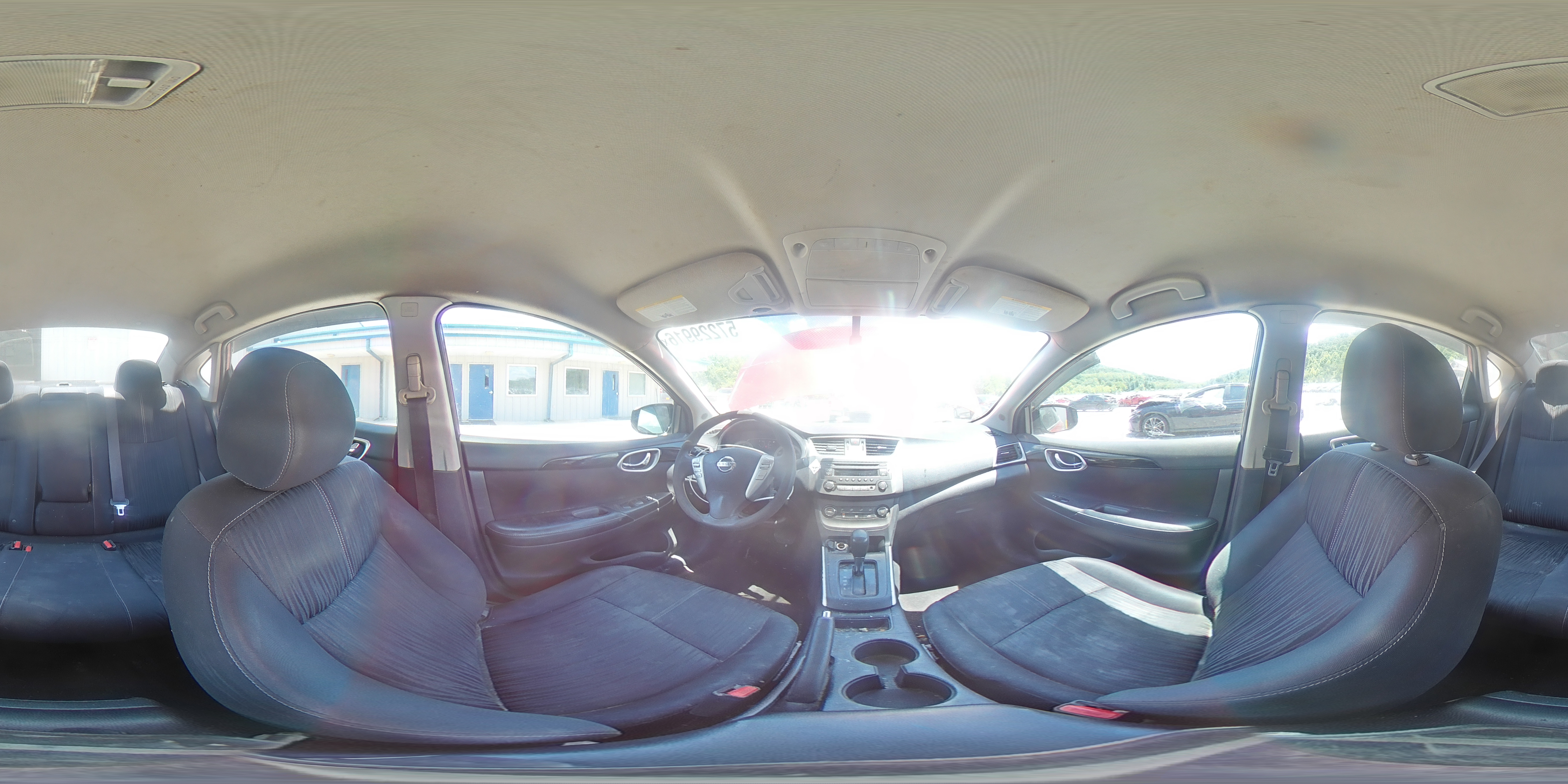 2014 Nissan Sentra Sr Red vin: 3N1AB7AP9EY340394